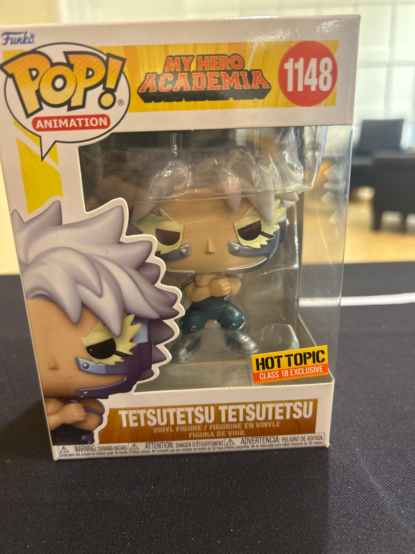 POP! Animation My Hero Academia TETSUTETSU Hot Topic Class 1B Exclusive