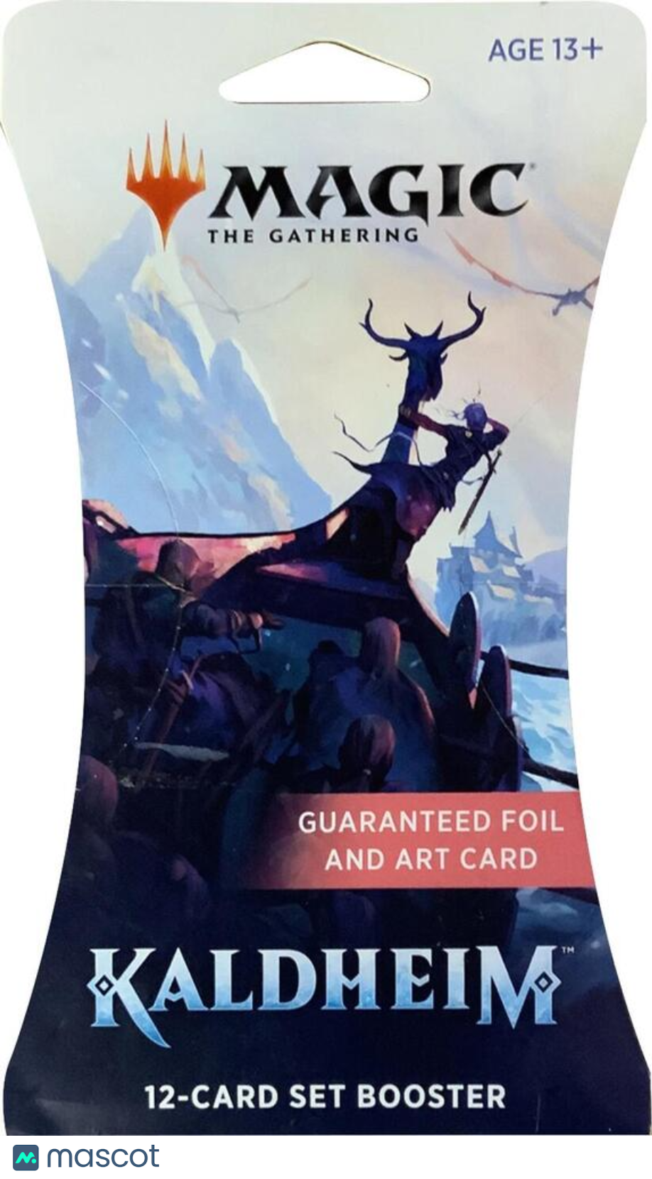 2021 Magic: The Gathering Kaldheim Sleeved Set Booster Pack