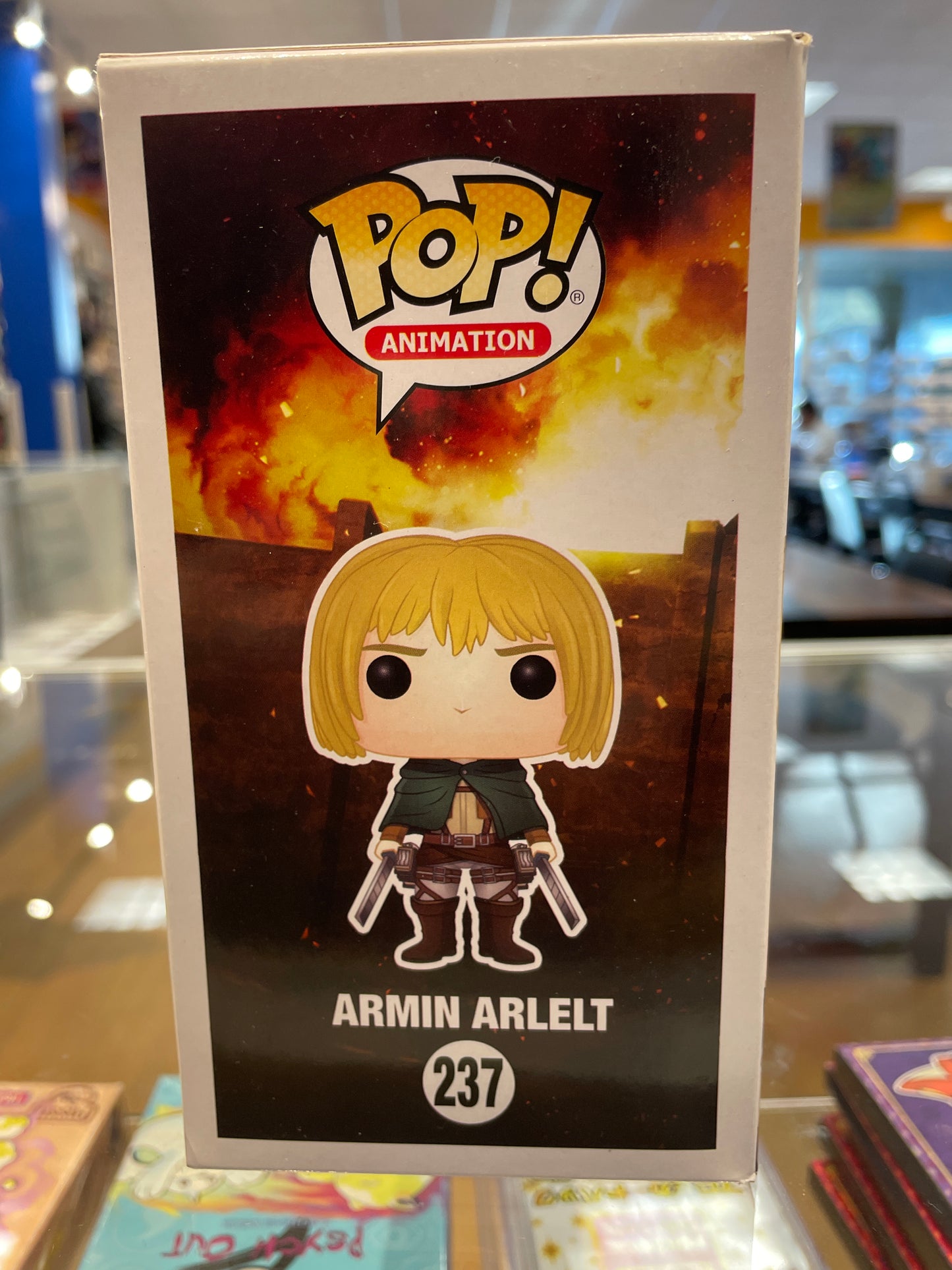 Funko Attack on Titan: Armin Arlert #237 (Very Good) FYE Exclusive - Papa Joey's Collectibles