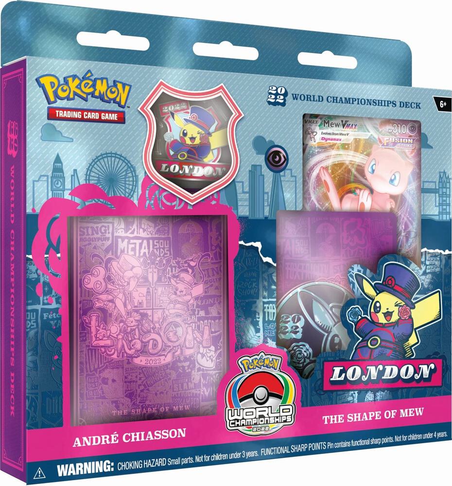 2023 Pokemon World Championship Deck Andre Chiasson The Shape of Mew