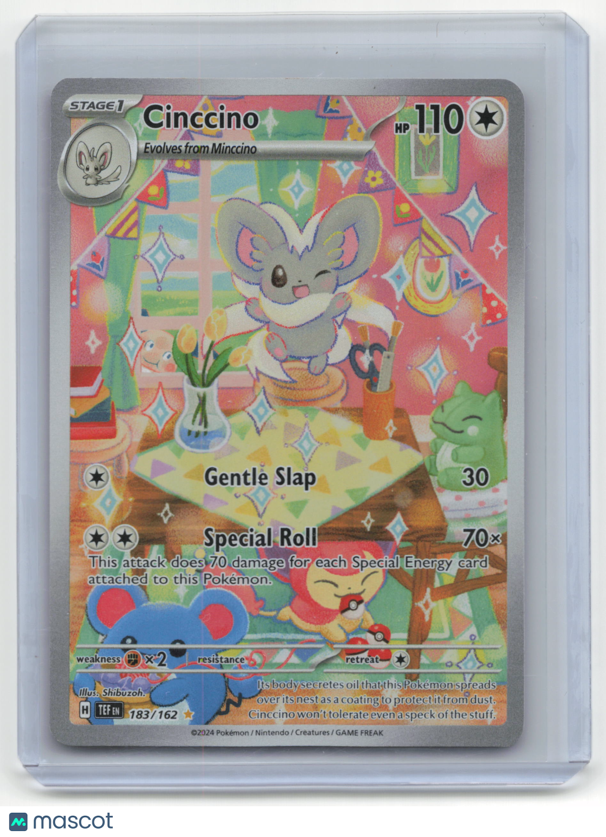 2024 Pokemon Cinccino Temporal Forces #183/162