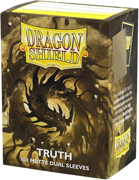 Dragon Shield Standard 20 Pt. Truth Matte Card Sleeves 100 Ct