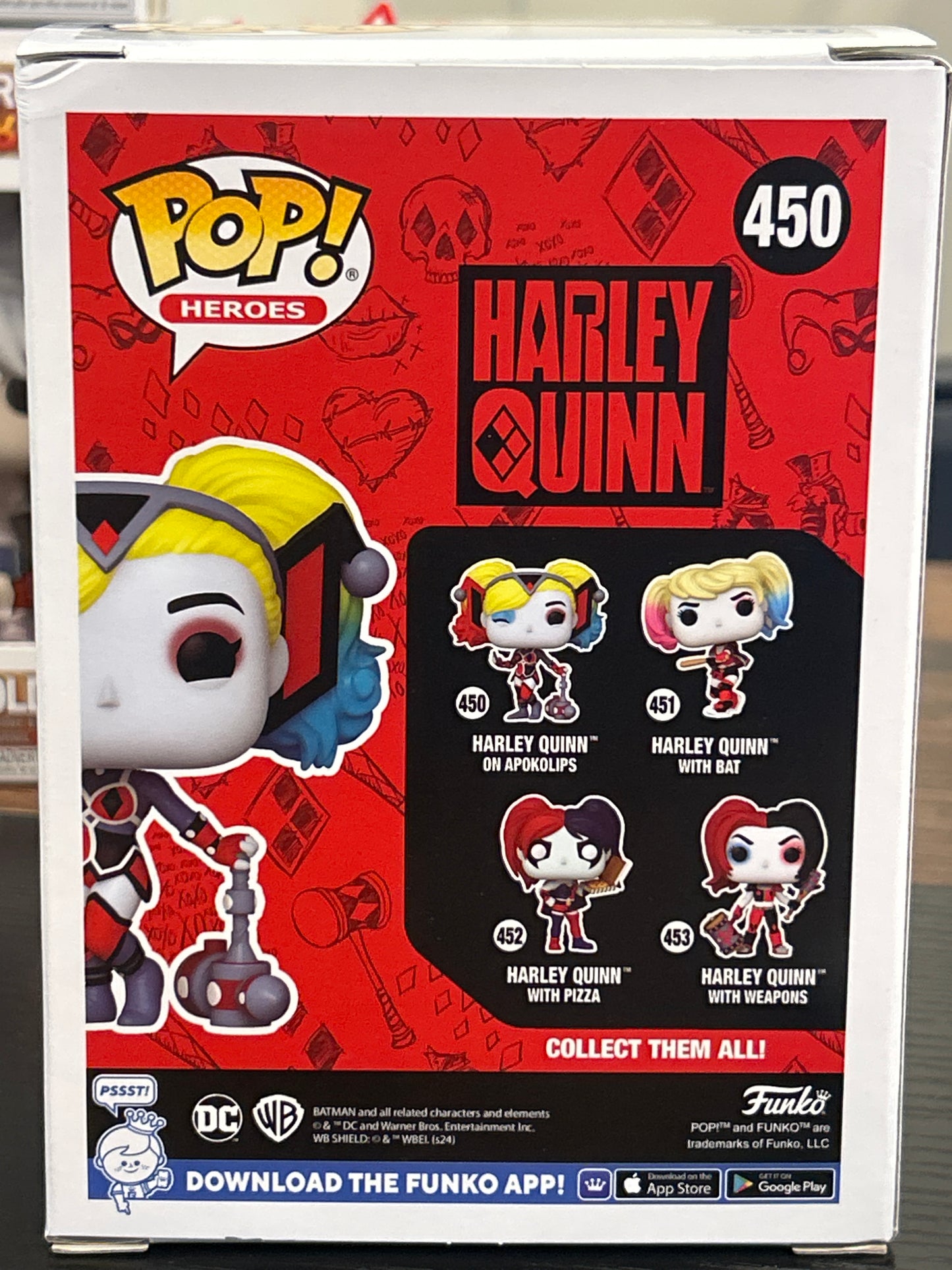 Funko Harley Quinn on Apokolips