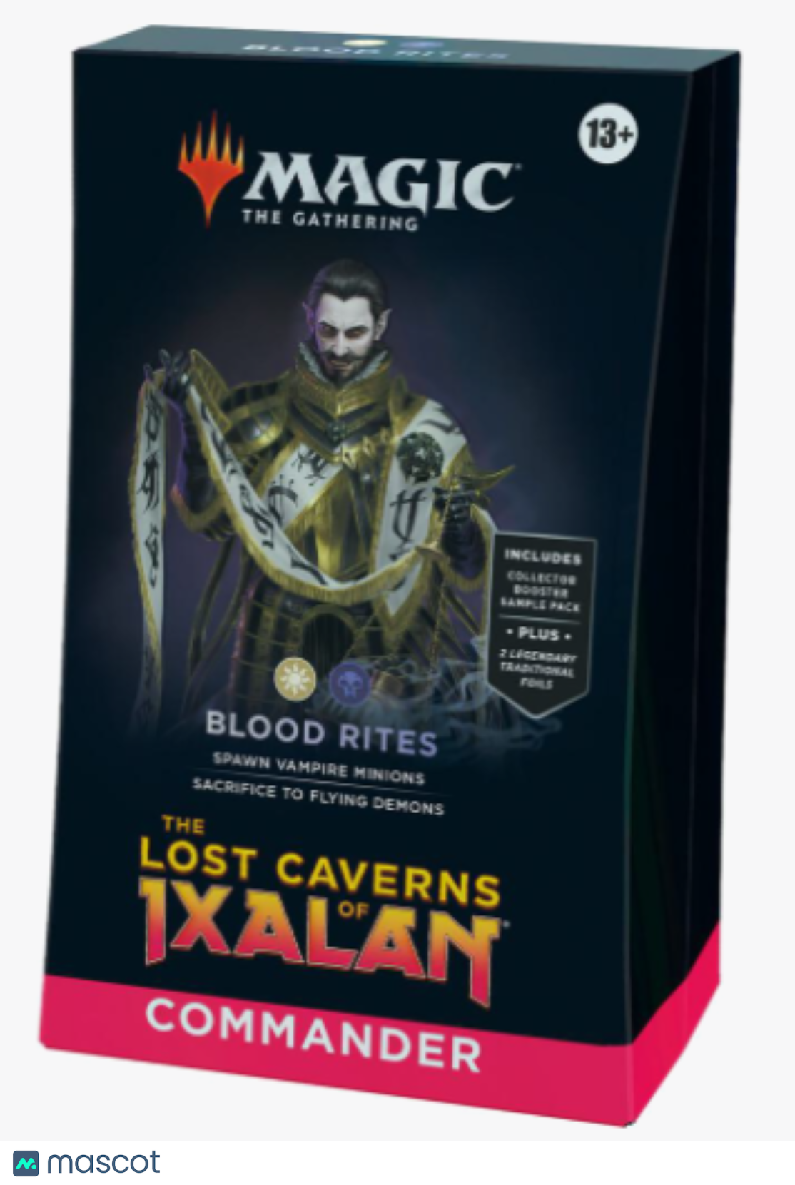 2023 Magic The Gathering Lost Caverns of Ixalan Blood Rites Commander Deck