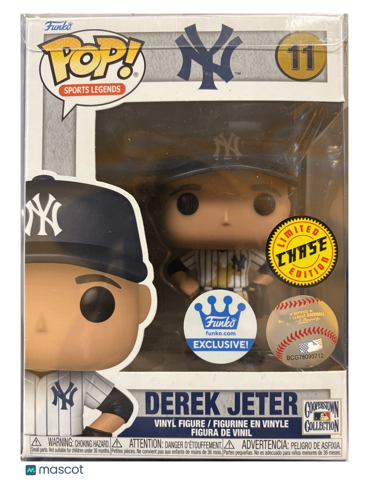 2022 Funko Cooperstown Collection Yankees Derek Jeter #11 Chase Exclusive Sealed Boxes