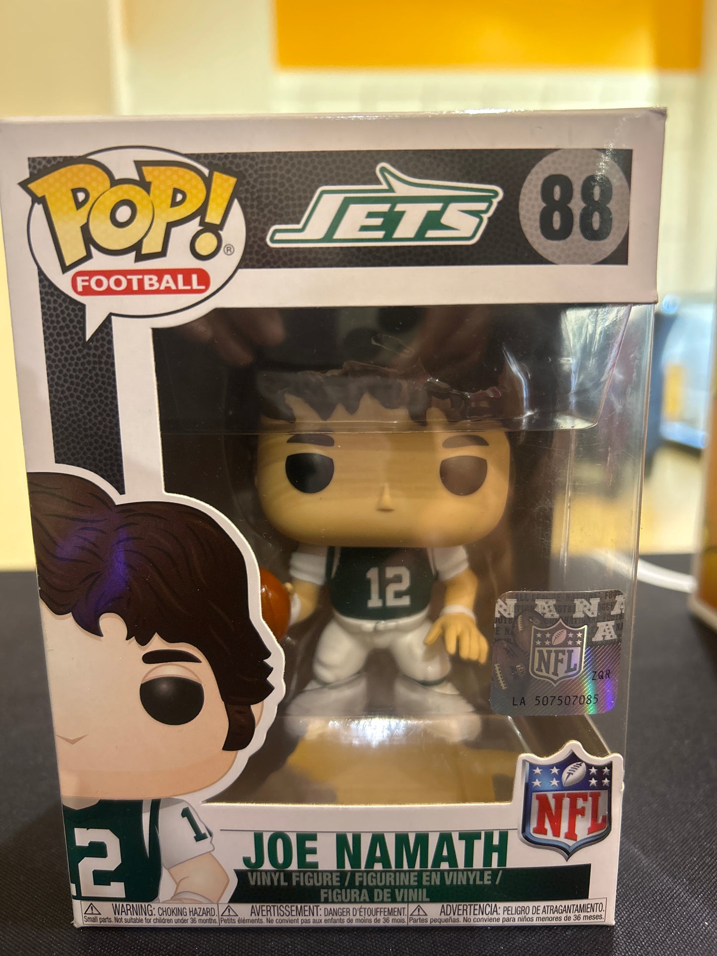 POP! FOOTBALL NFL 88 JETS KOE NAMATH