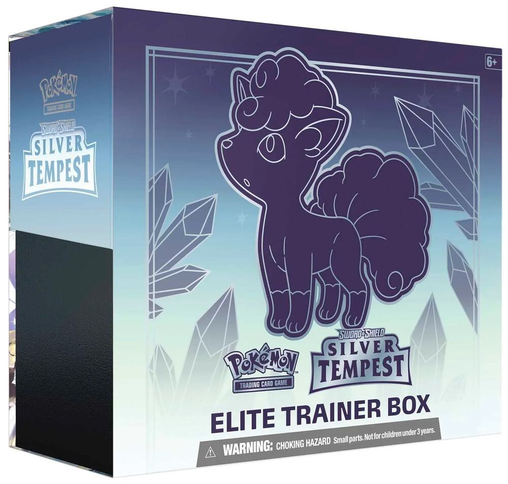 2022 Pokemon Sword & Shield Silver Tempest Elite Trainer Box