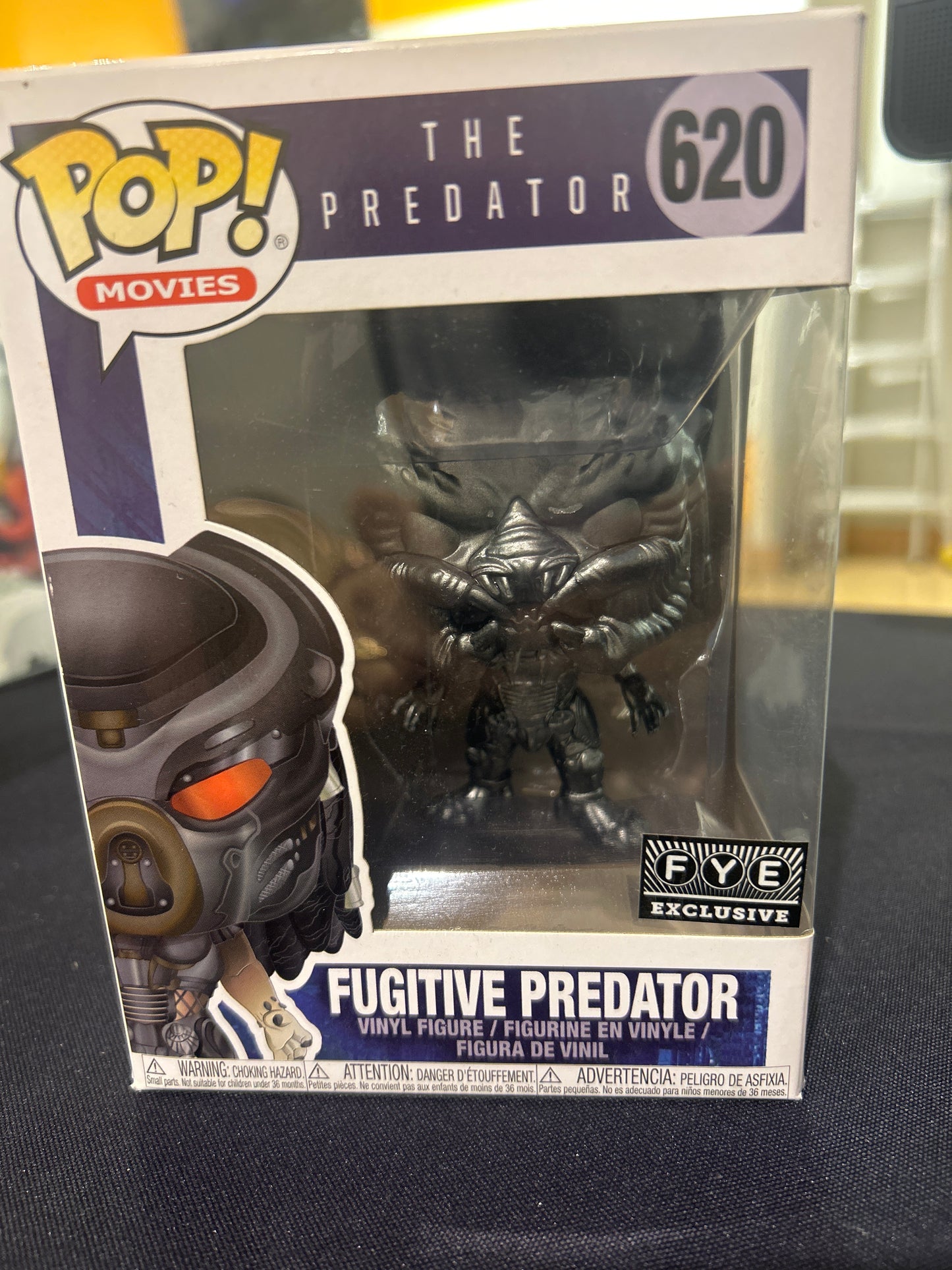 POP! MOVIES THE PREDATOR 620 FUGITIVE PREDATOR FYE EXCLUSIVE