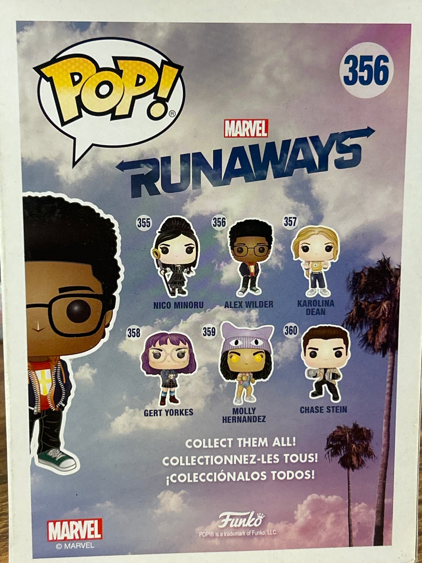 Funko Alex Wilder Runaways Poor