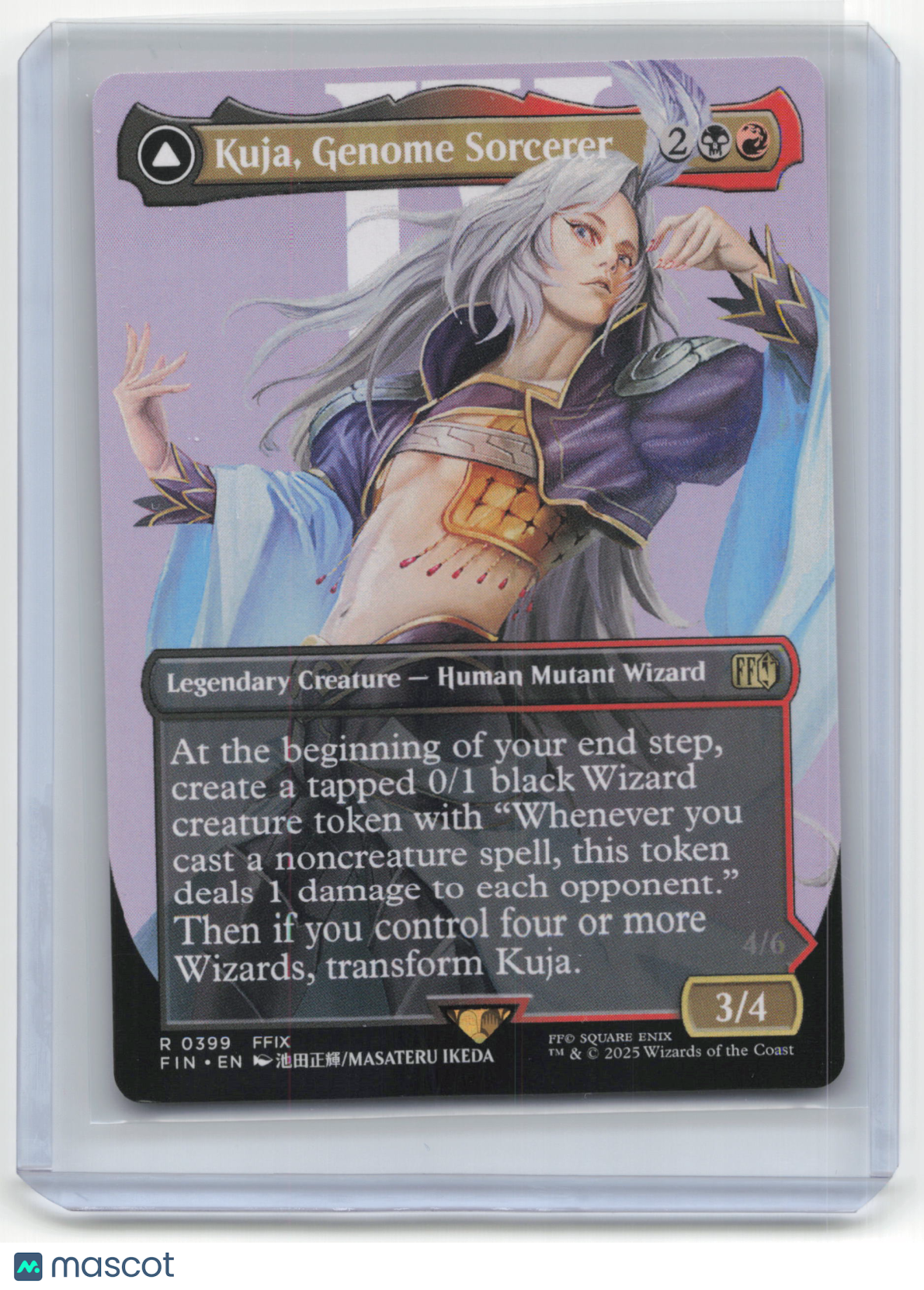 2025 Magic: The Gathering Kuja, Genome Sorcerer Final Fantasy #R 0399 English