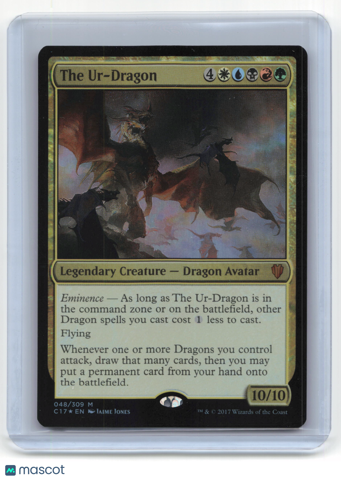 Magic: The Gathering The Ur-Dragon Commander 2017 #048/309 Foil