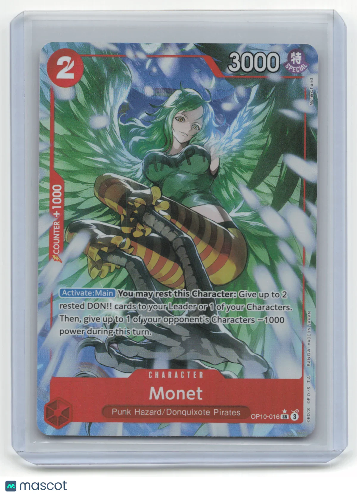 Monet 2023 Bandai One Piece Card Game #OP10-018 - Papa Joey's Collectibles