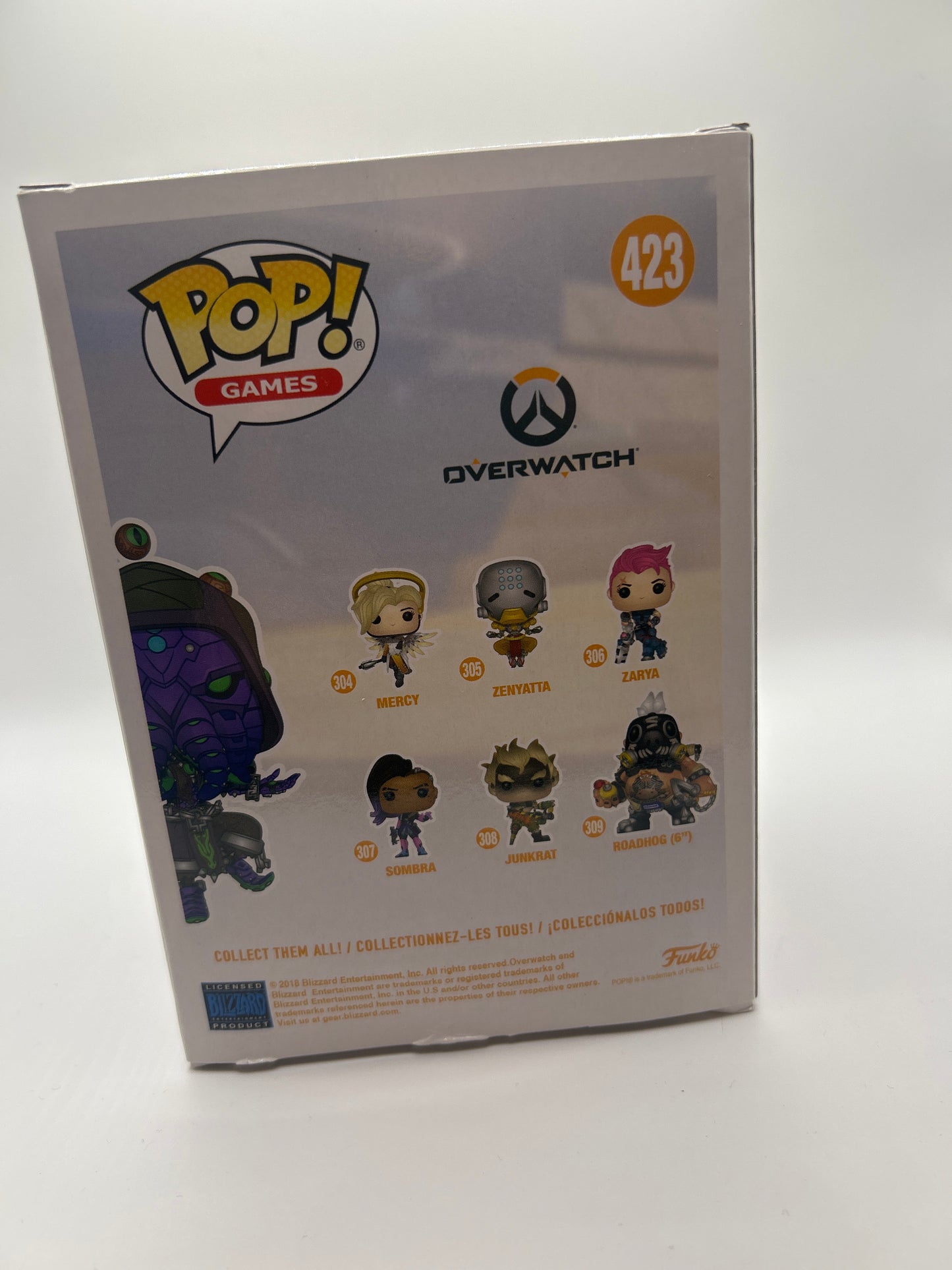 POP! GAMES OVERWATCH 423 ZENYATTA Funko Exclusive BLIZZZARD!