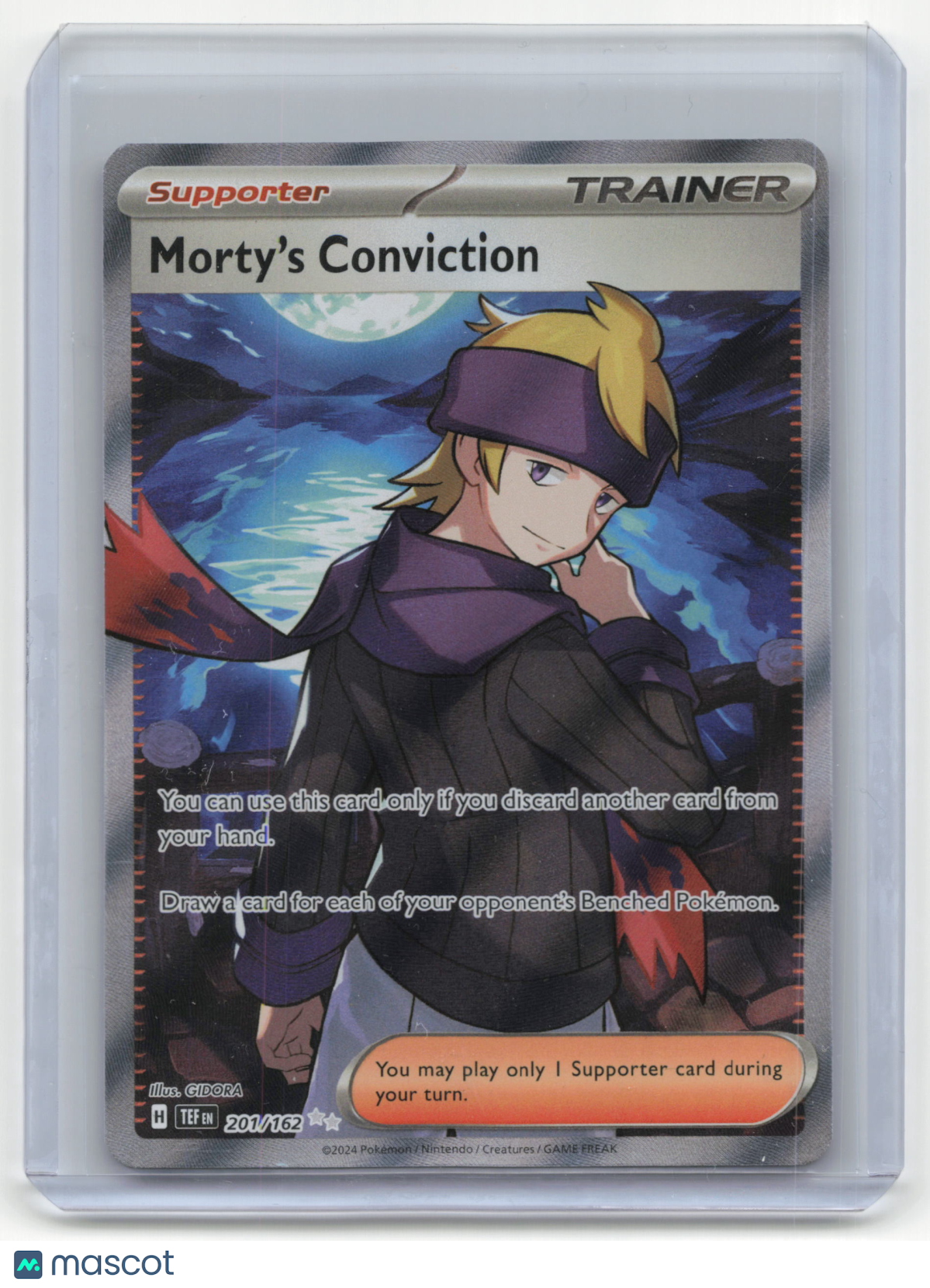 2024 Pokemon Morty Temporal Forces #201/162 - Papa Joey's Collectibles