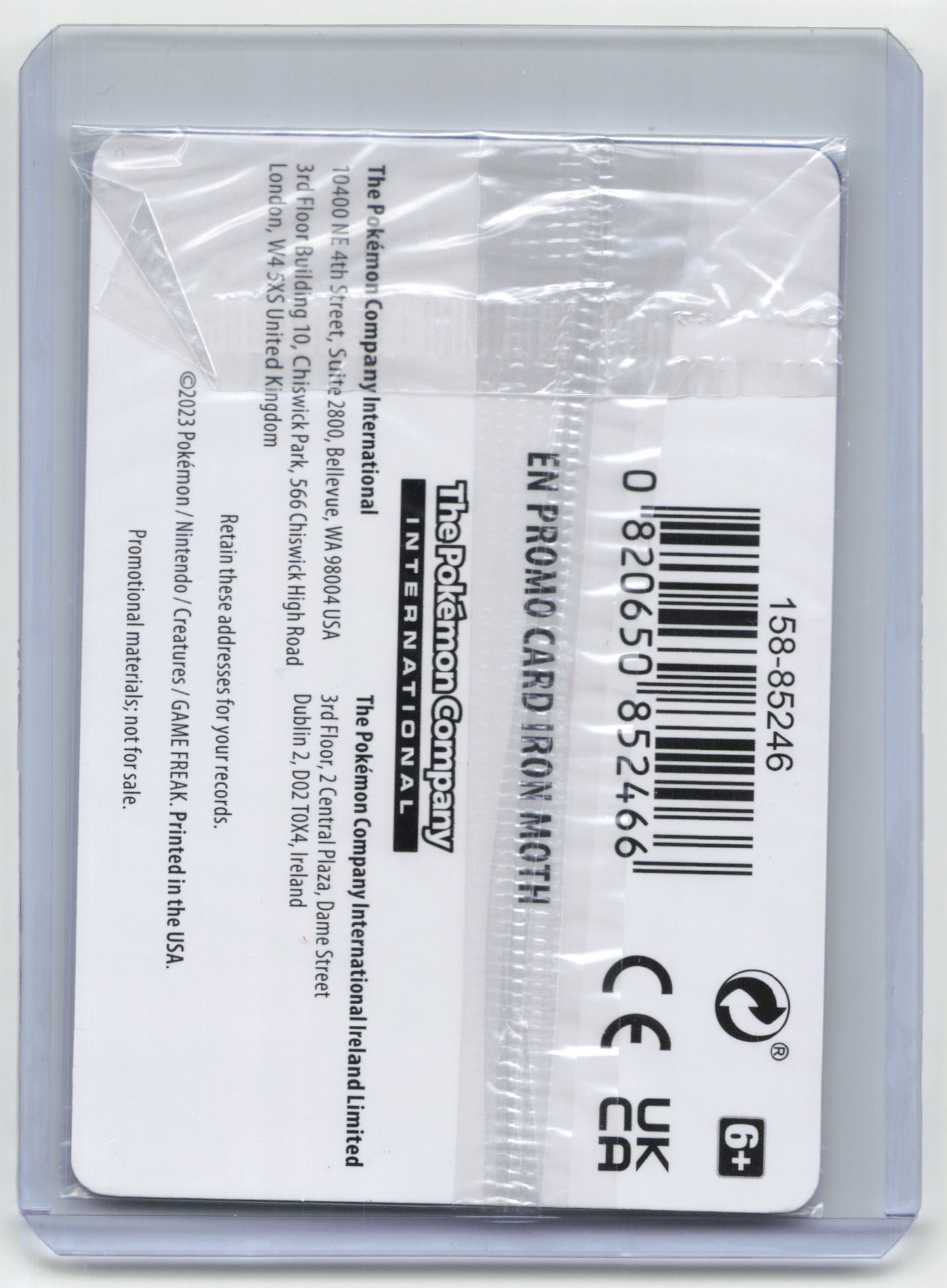 2023 Pokemon Iron Moth Paradox Rift #28/182 Sealed - Papa Joey's Collectibles