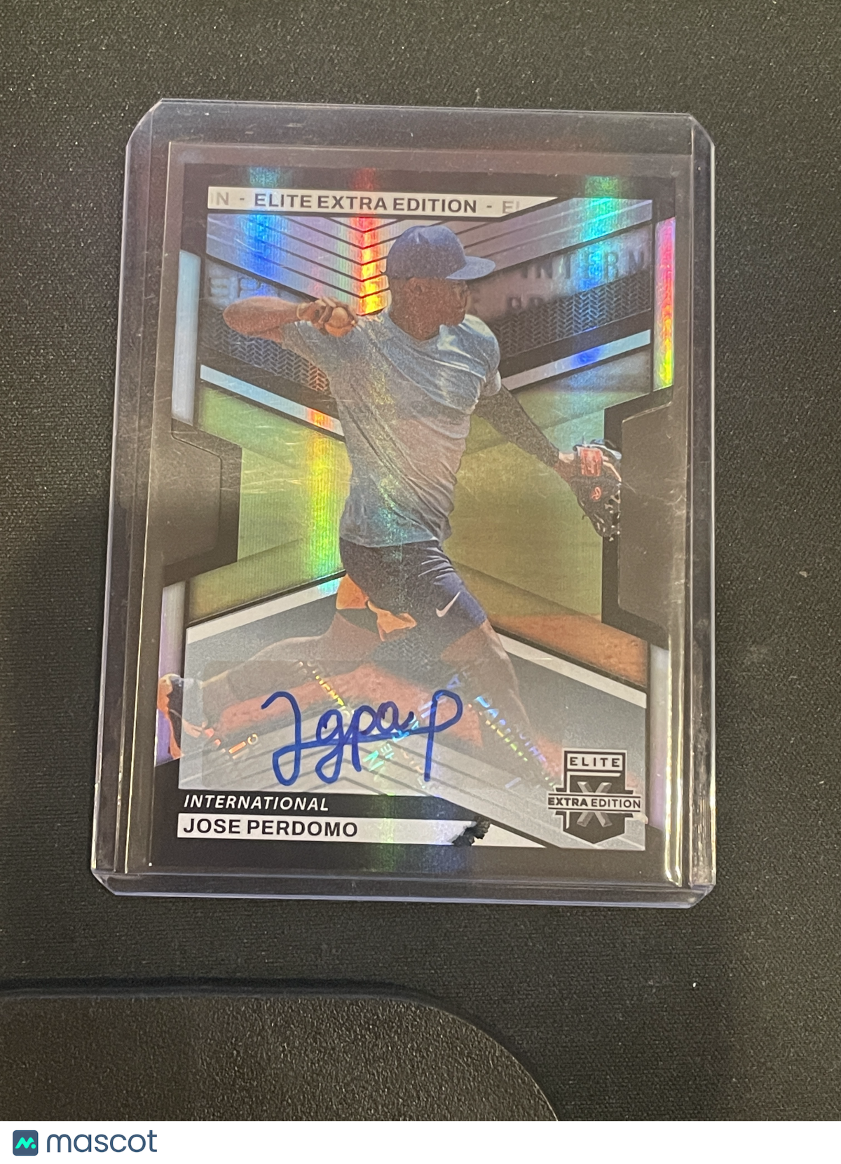 2023 Panini Elite Extra Edition Baseball Jose Perdomo Autograph /399 #77