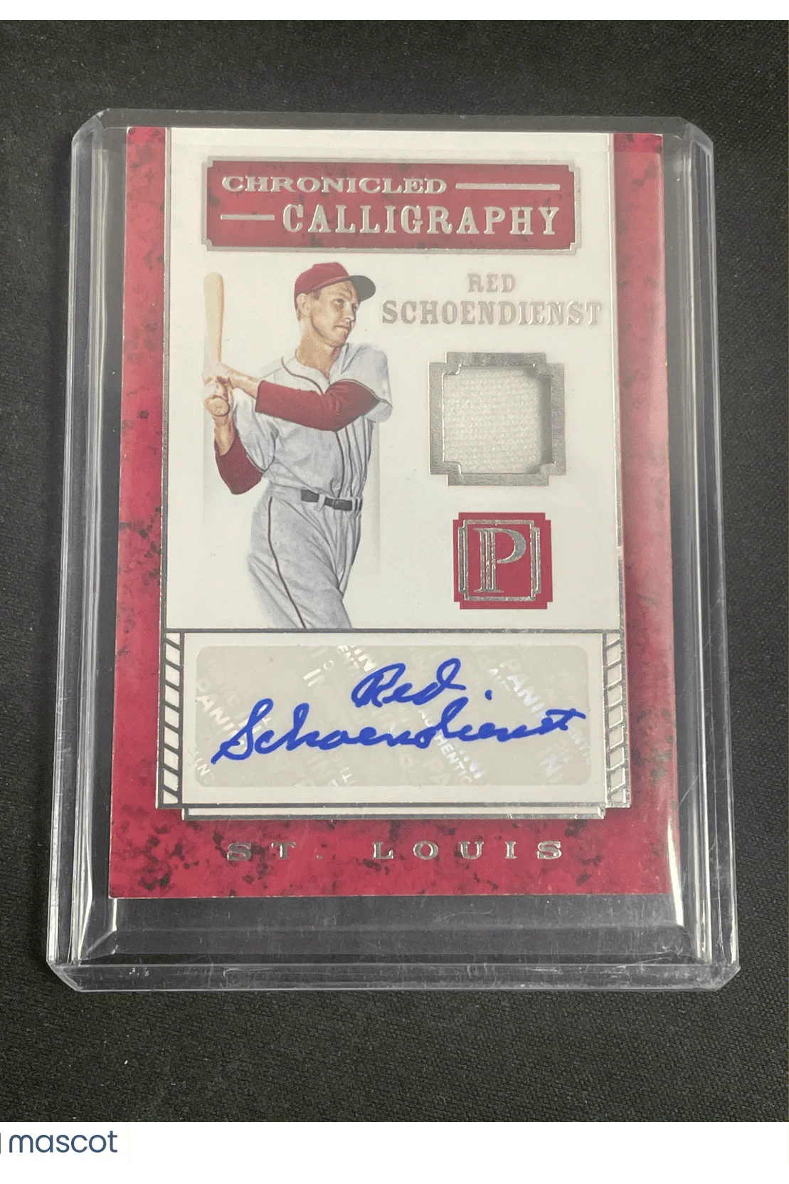 2016 Panini Pantheon Baseball Baseball Red Schoendienst 126/199 #CC-RS - Papa Joey's Collectibles
