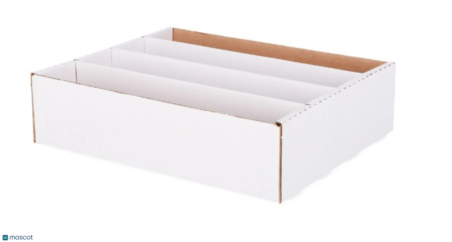 2022 BCW Storage 4 Row Storage Box 3200 Count