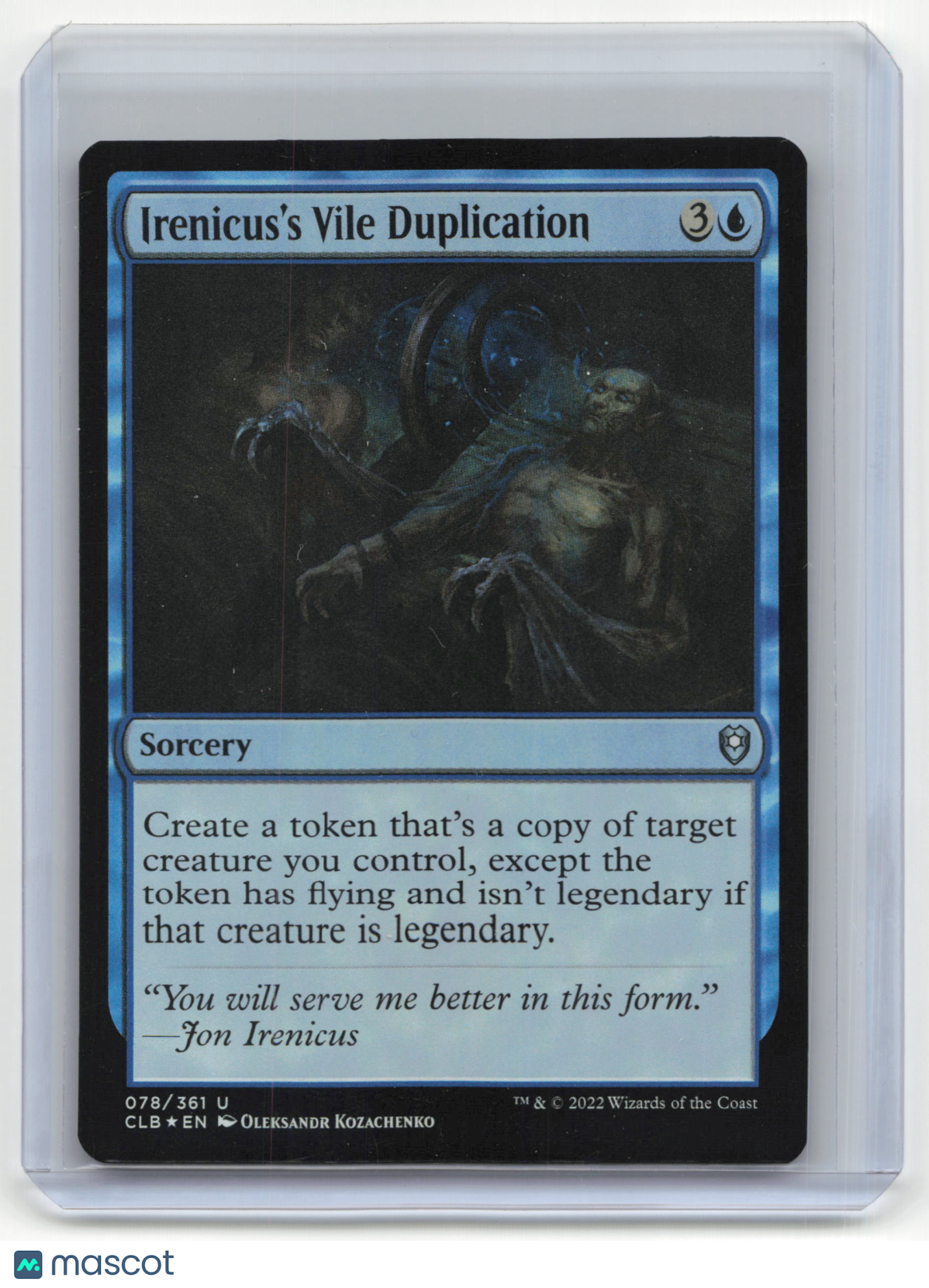 2022 Magic: The Gathering Irenicus Battle for Baldurs Gate #078/361 Foil