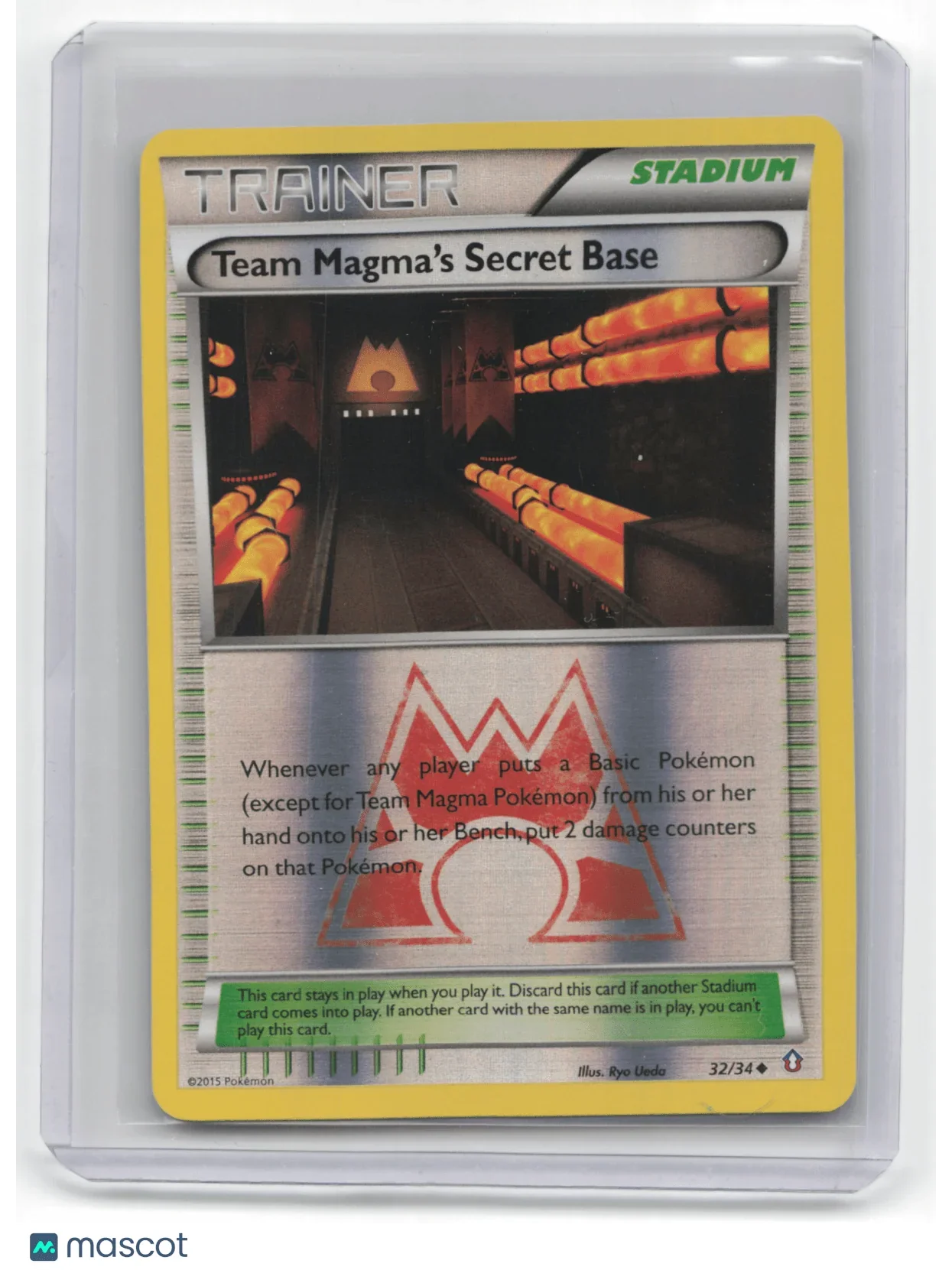 2015 Pokémon Team Magma's Secret Base Double Crisis #32/34 - Papa Joey's Collectibles