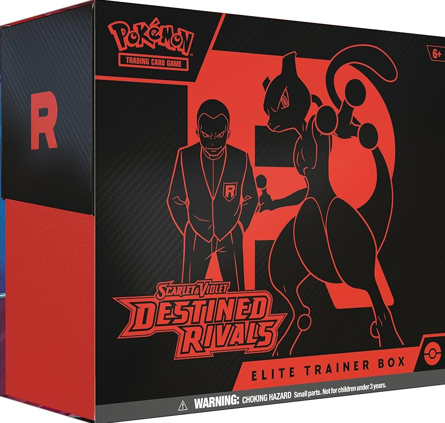 2025 Pokemon Scarlet & Violet Destined Rivals Elite Trainer Box