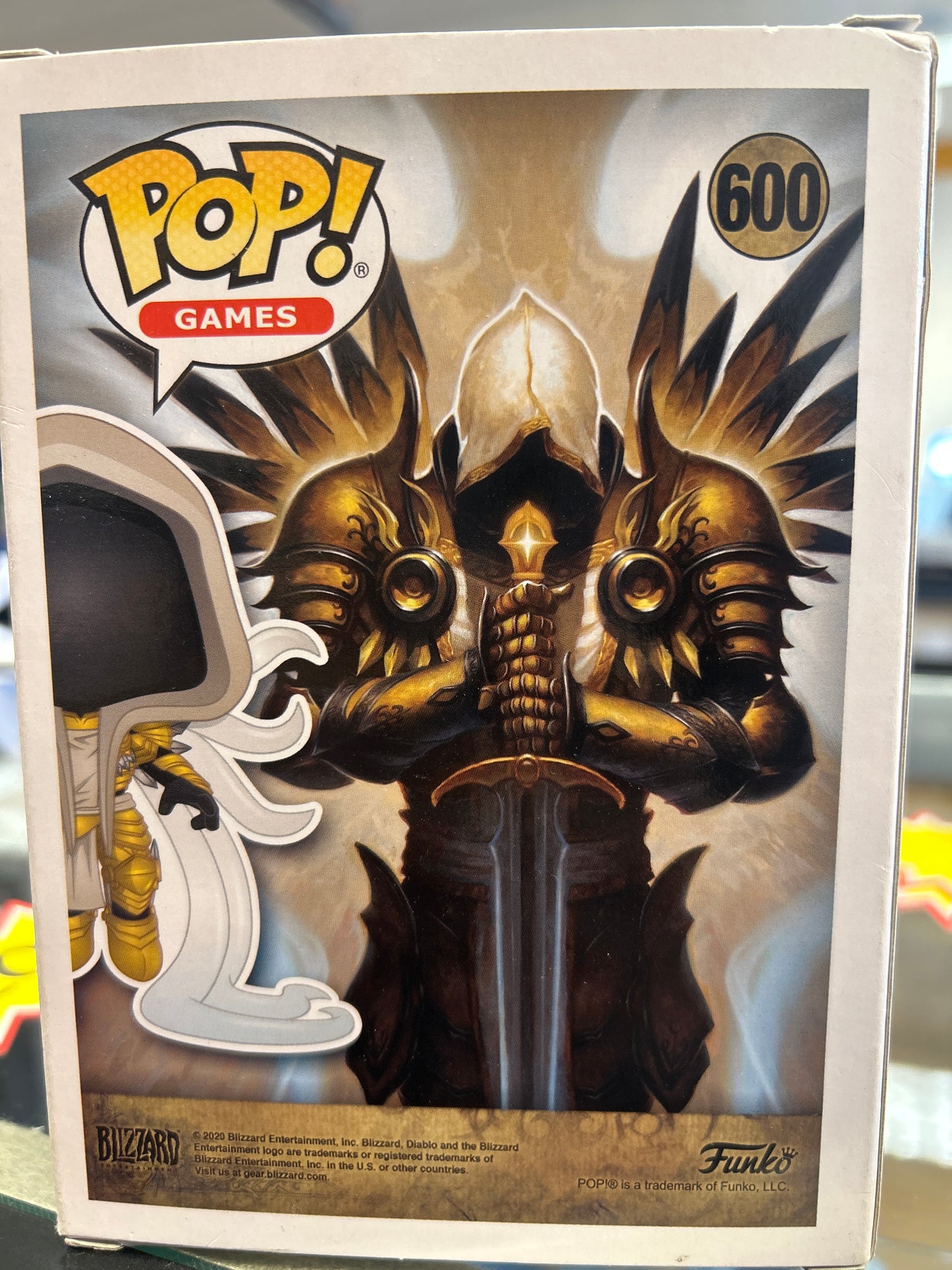 Funko Diablo Tyrael #600 (Okay) Funko Insider Club Exclusive