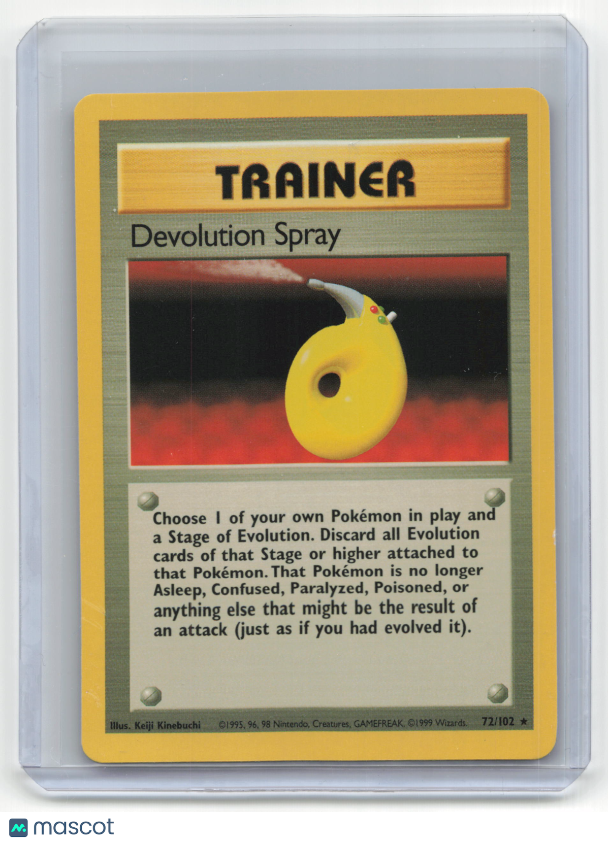 1999 Pokemon TCG Devolution Spray Base Set #72/102