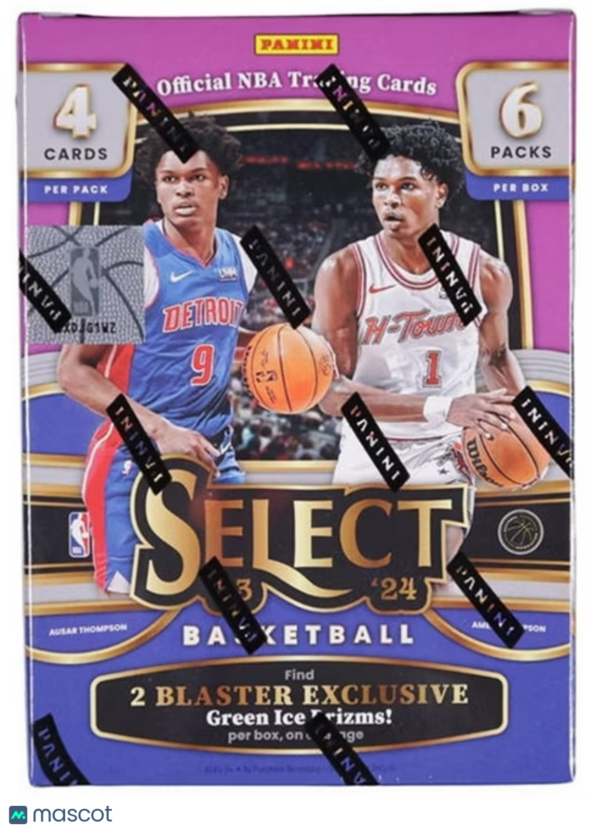 2023-24 Panini Select Basketball Green Ice Prizm Blaster Box