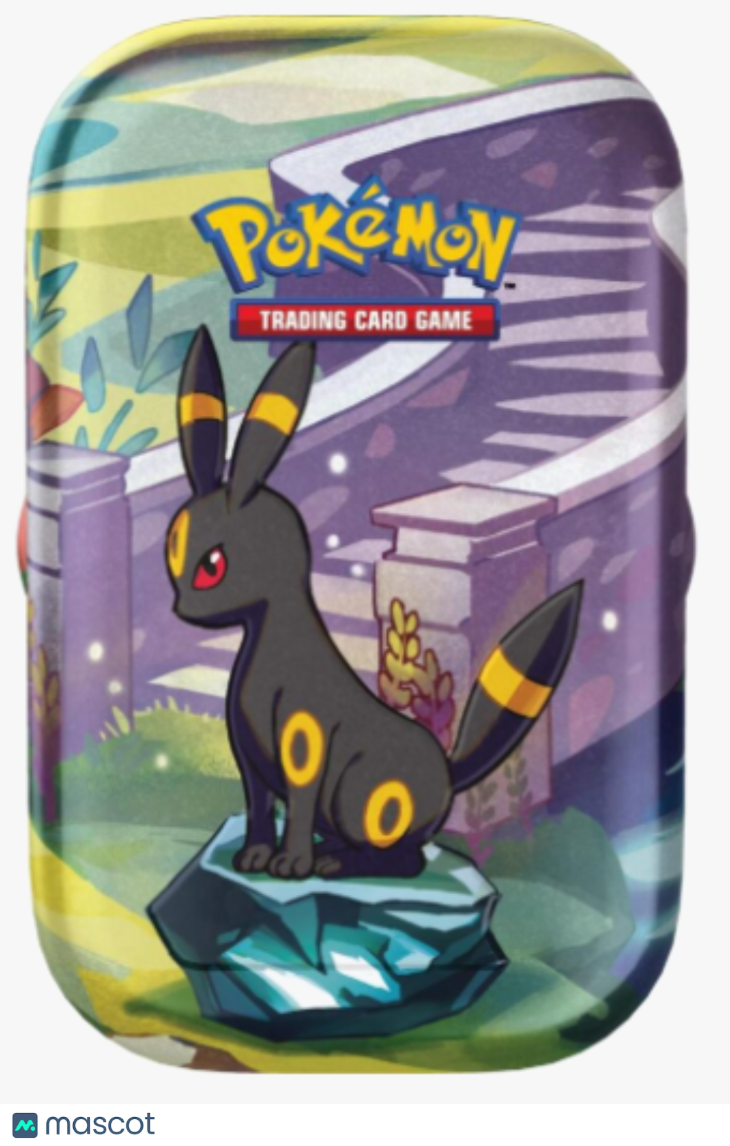2025 Pokemon Scarlet & Violet Prismatic Evolutions Umbreon Mini Tin