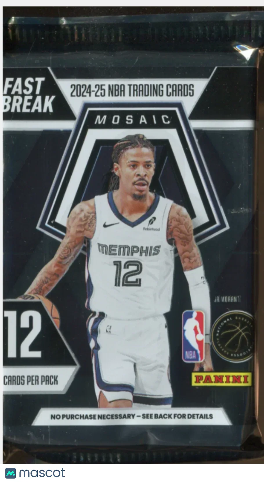 2024-25 Panini Mosaic Fast Break Basketball Random Hobby Pack - Papa Joey's Collectibles