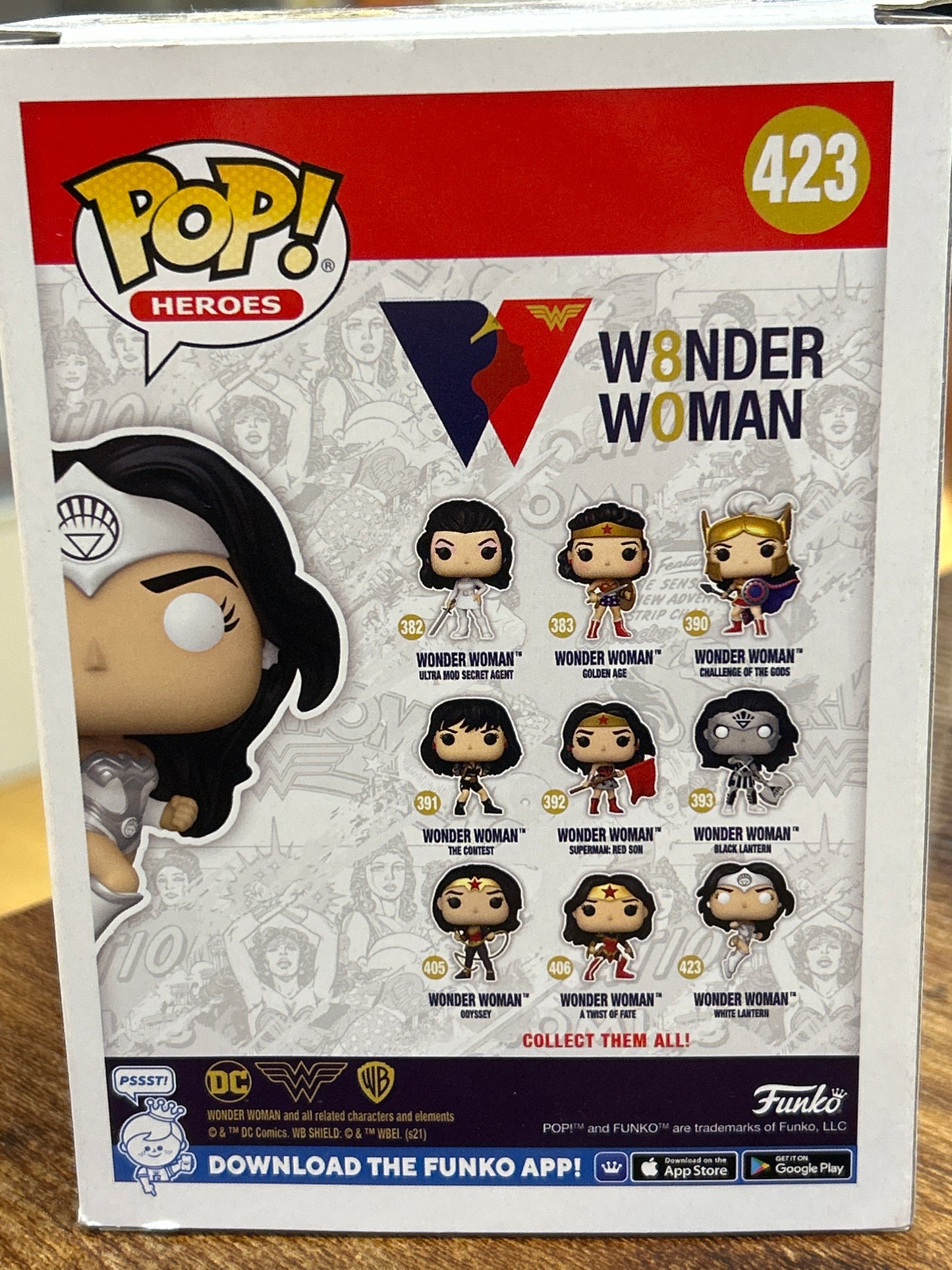 Funko Wonder Women White Lantern #