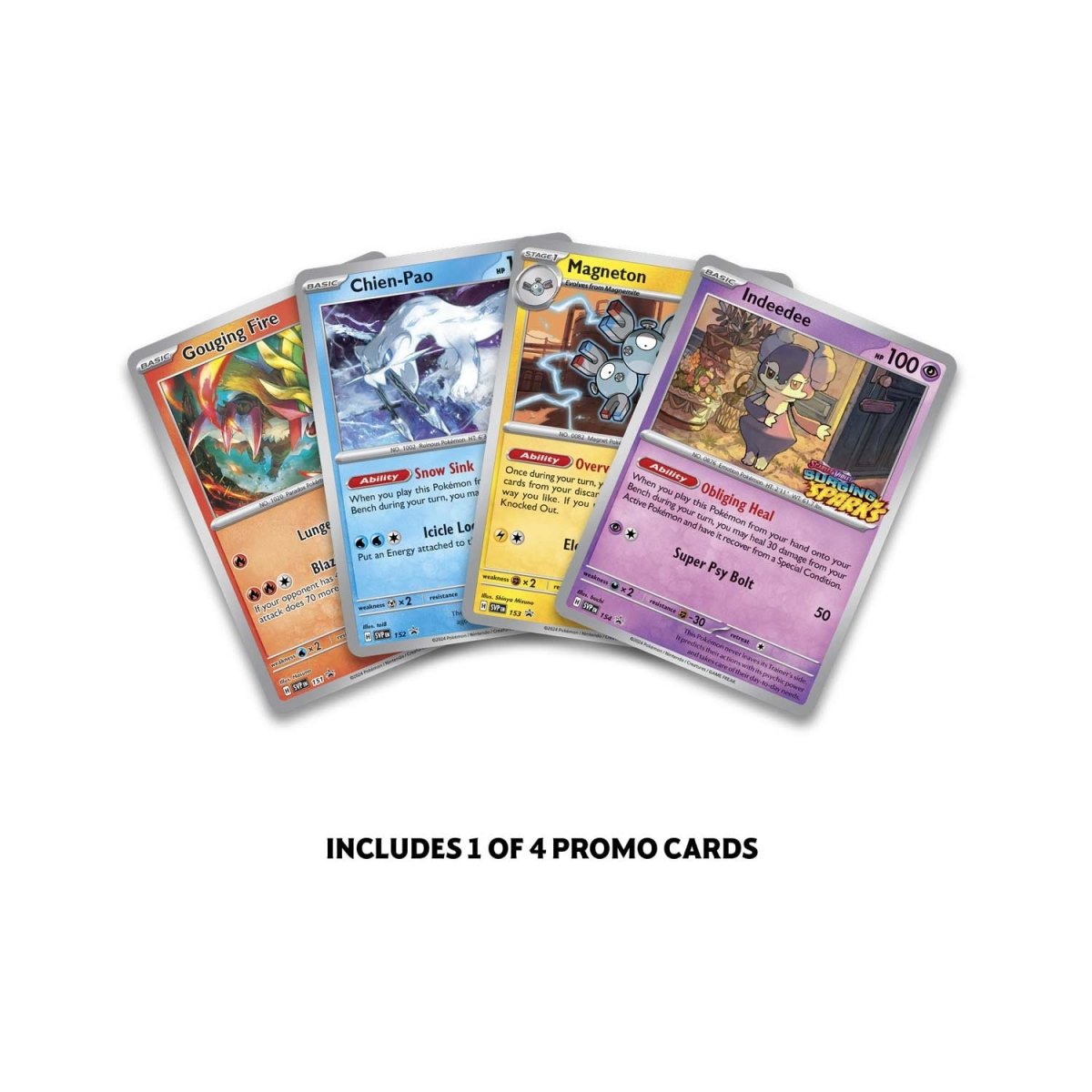 2024 Pokemon Scarlet & Violet Surging Sparks Build & Battle Box