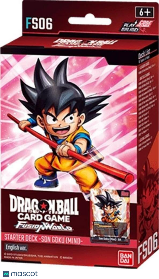 2025 Dragon Ball Super Card Game Fusion World Son Goku (mini) Starter Deck