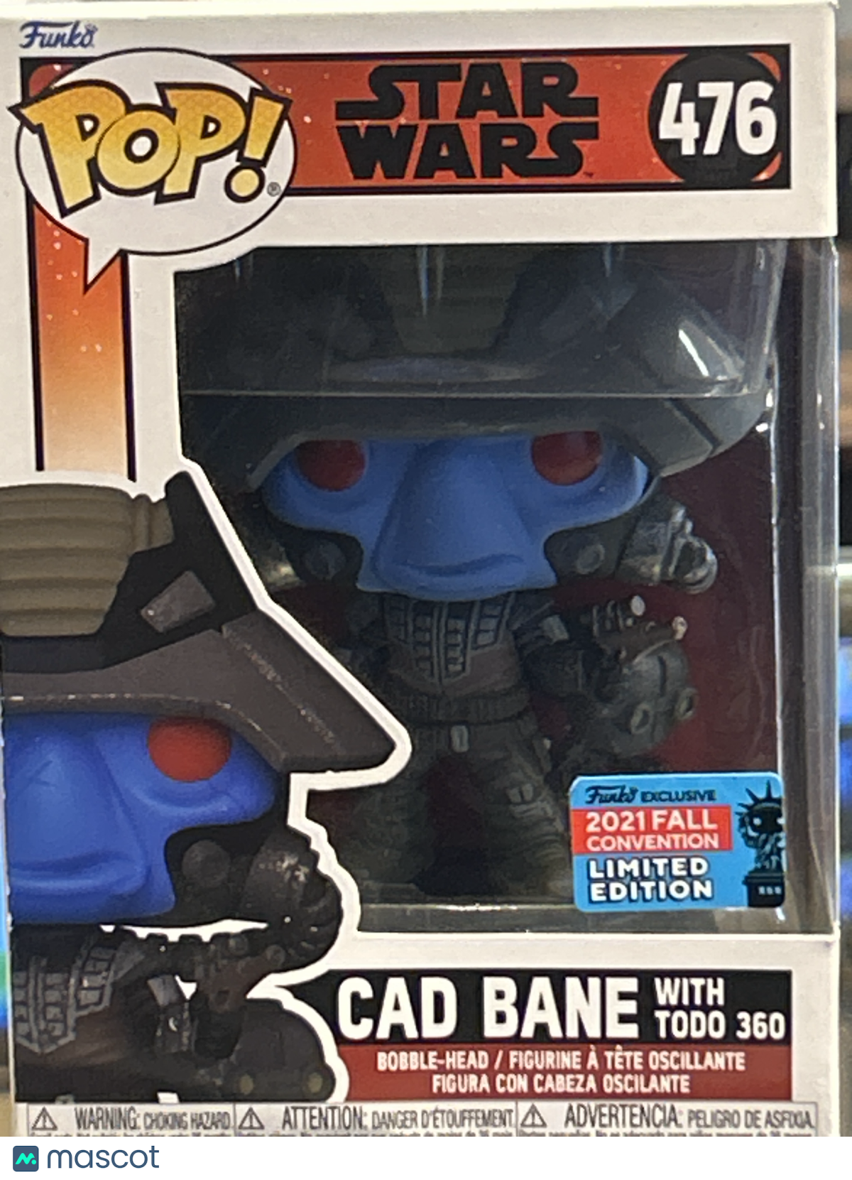 Funko Cad Bane with Todo 360 Good Funko
