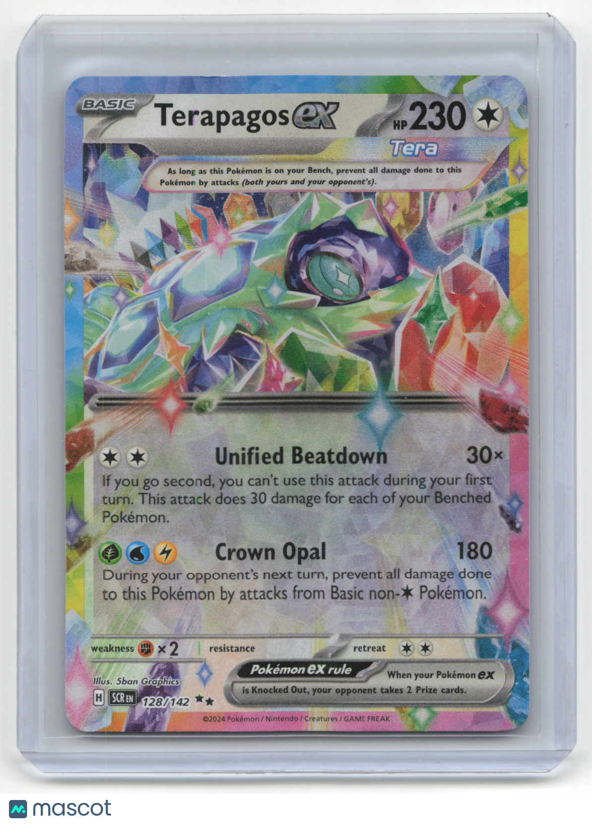 2023 Pokemon TCG Terapagos ex Paradox Rift #228/182