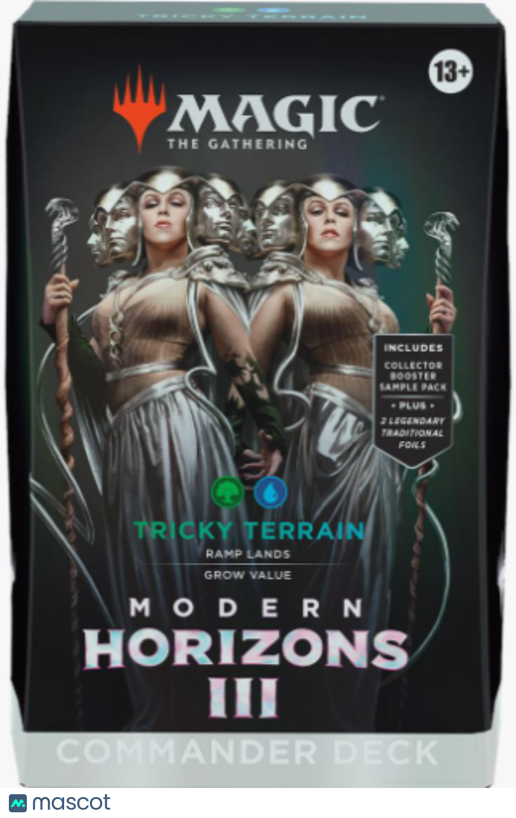2024 Magic The Gathering Modern Horizons 3 Tricky Terrain Commander Deck