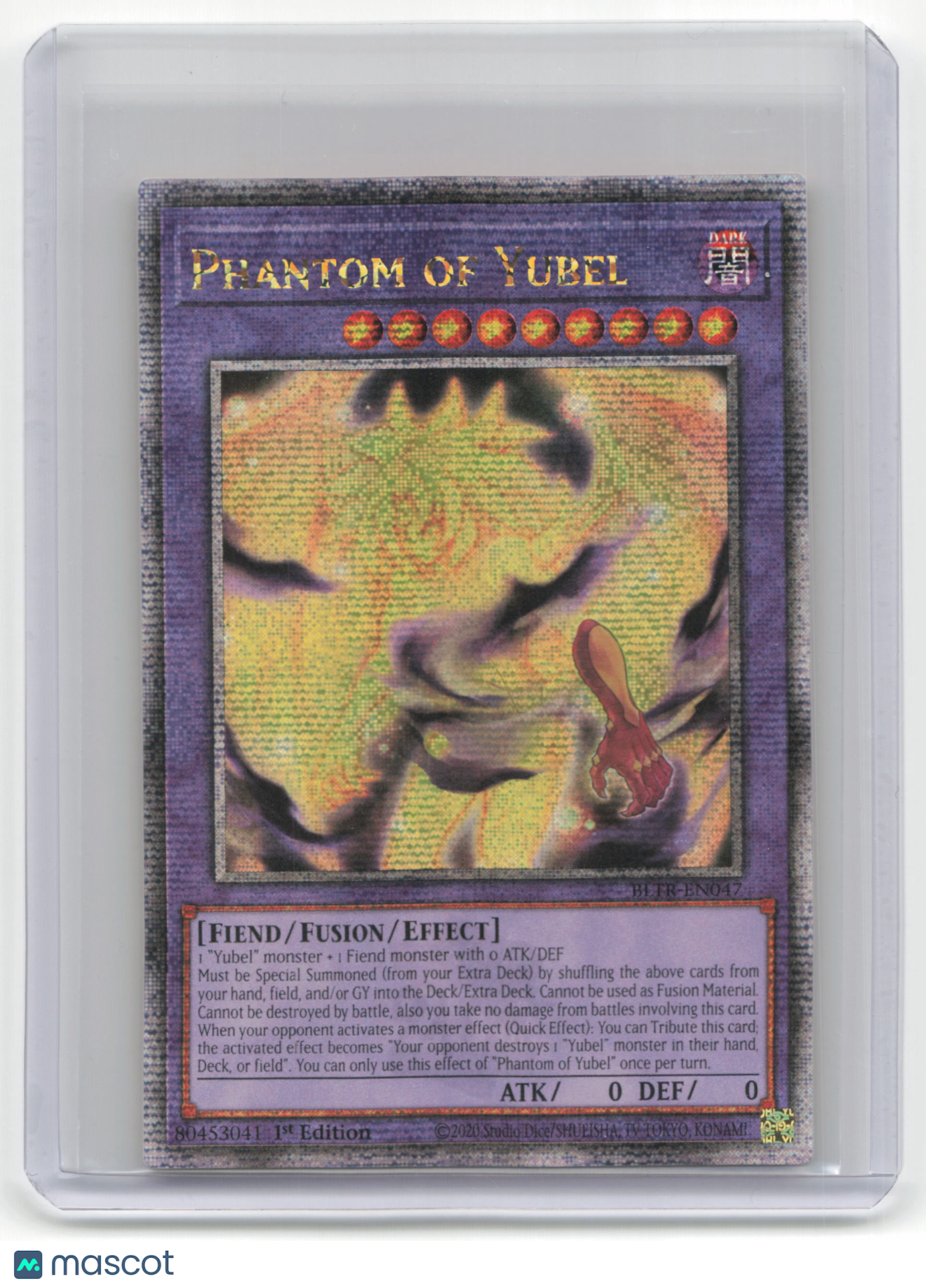2008 Yu-Gi-Oh! Phantom of Yubel BATTELS OF LEGDEND TERMINAL REVENGE #BLTR-EN047