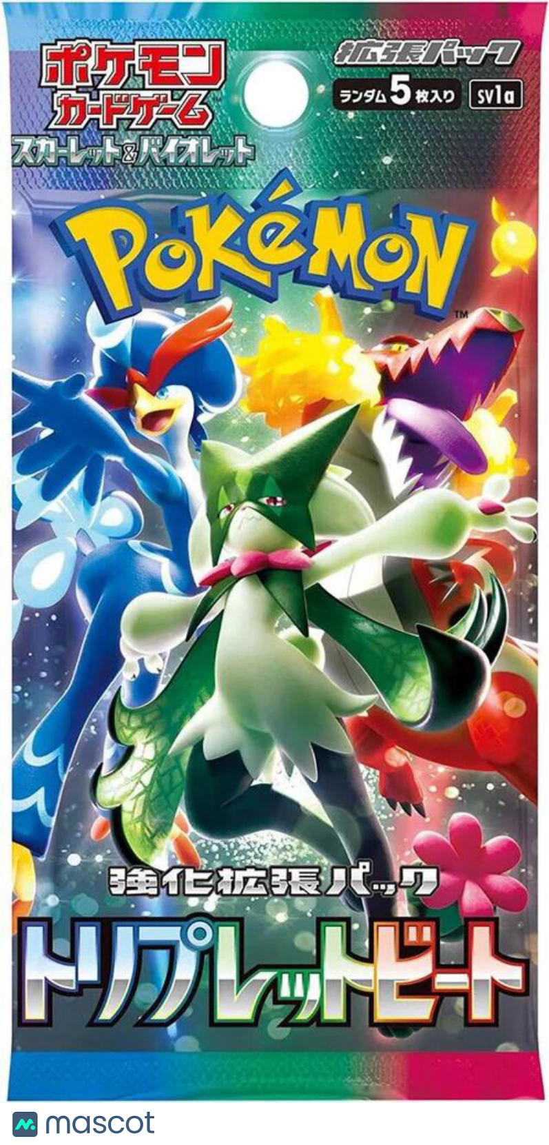 2023 Pokemon Scarlet & Violet Triple Beat (Paldea Evolved) Japanese Booster Pack