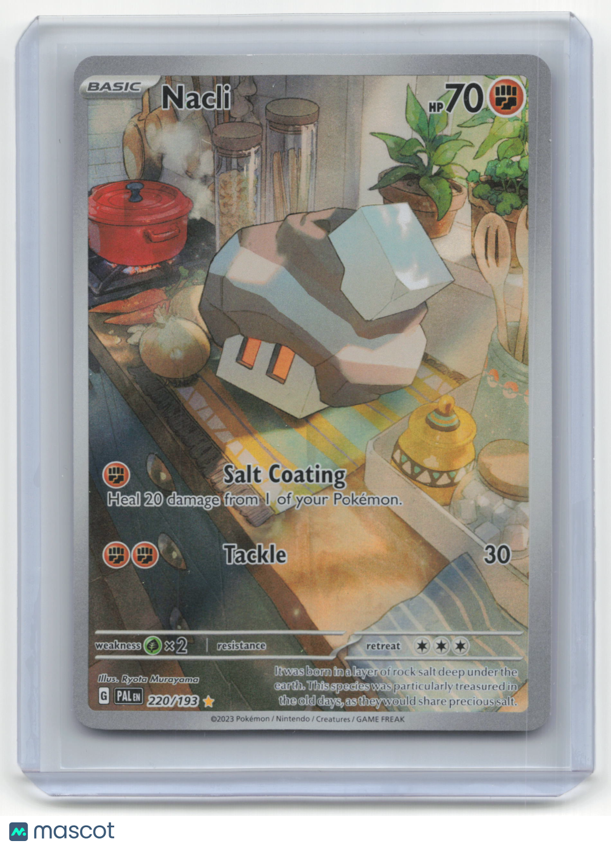 2023 Pokemon TCG Nacli Scarlet & Violet - Paldea Evolved #220/193 English