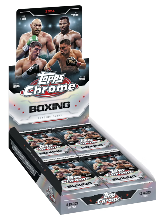2024 Topps Chrome Boxing Hobby Pack