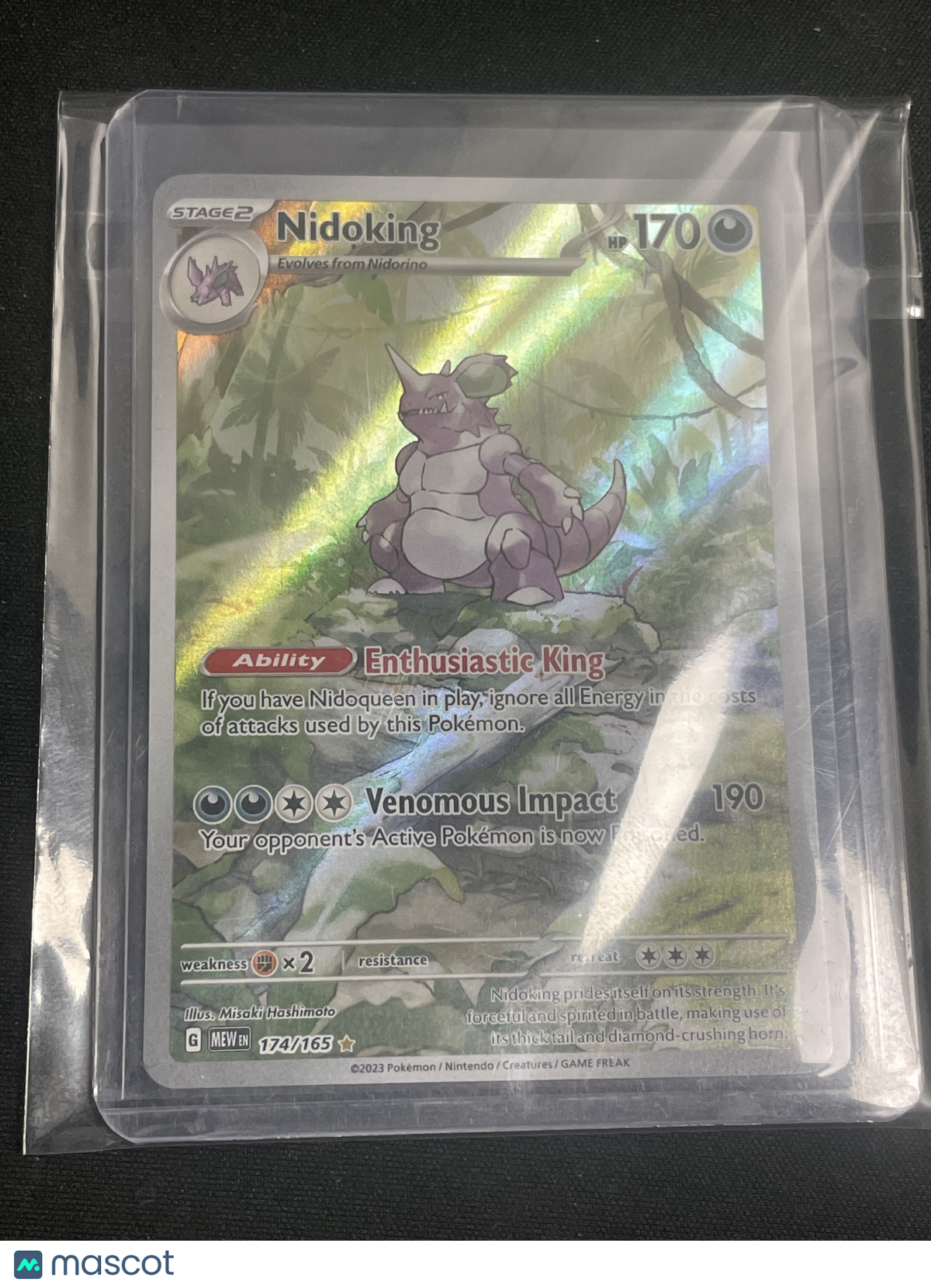 2023 Pokémon TCG Nidoking #174/165