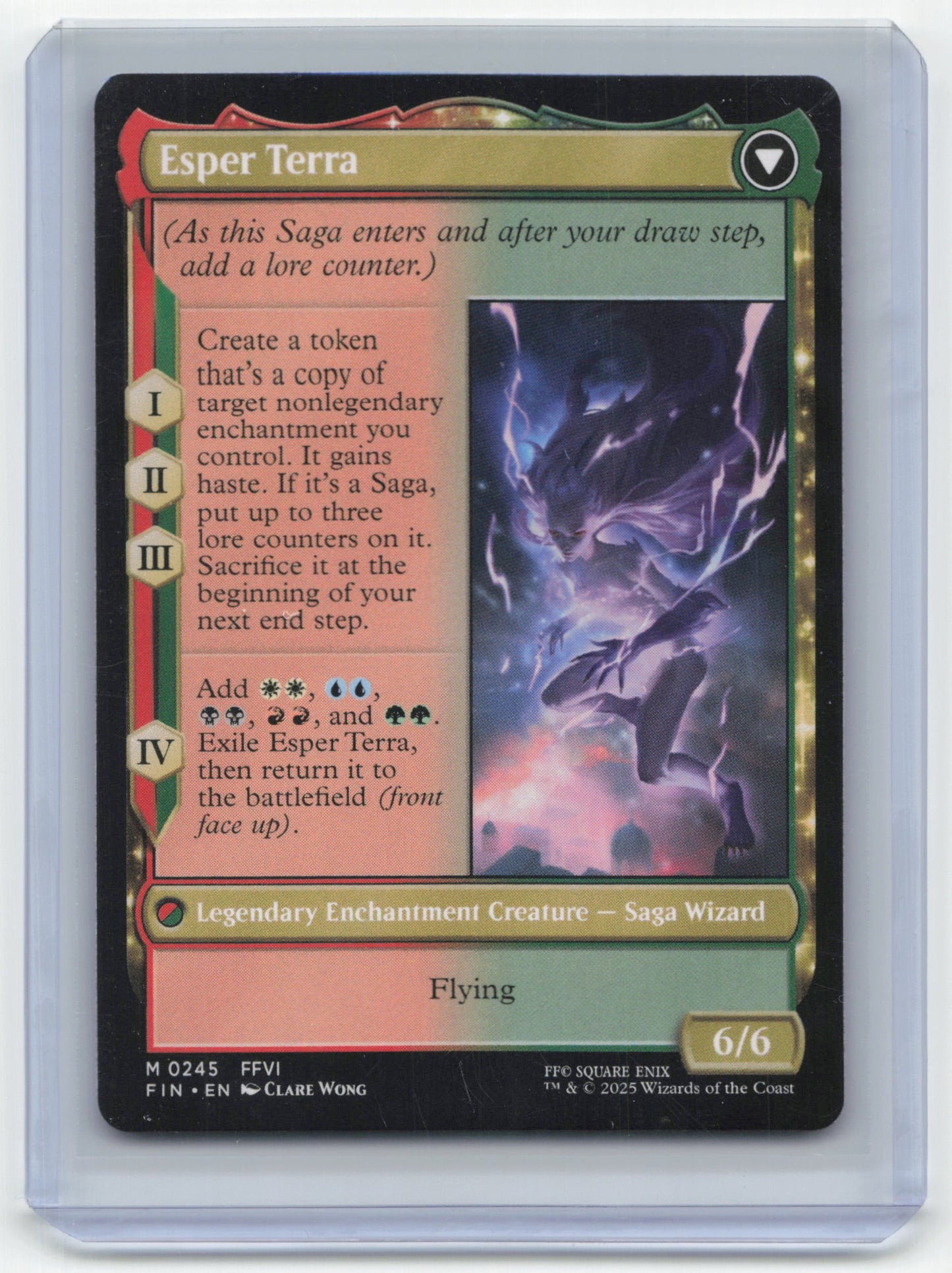 2025 Magic: The Gathering Terra, Magical Adept Final Fantasy #M 0245