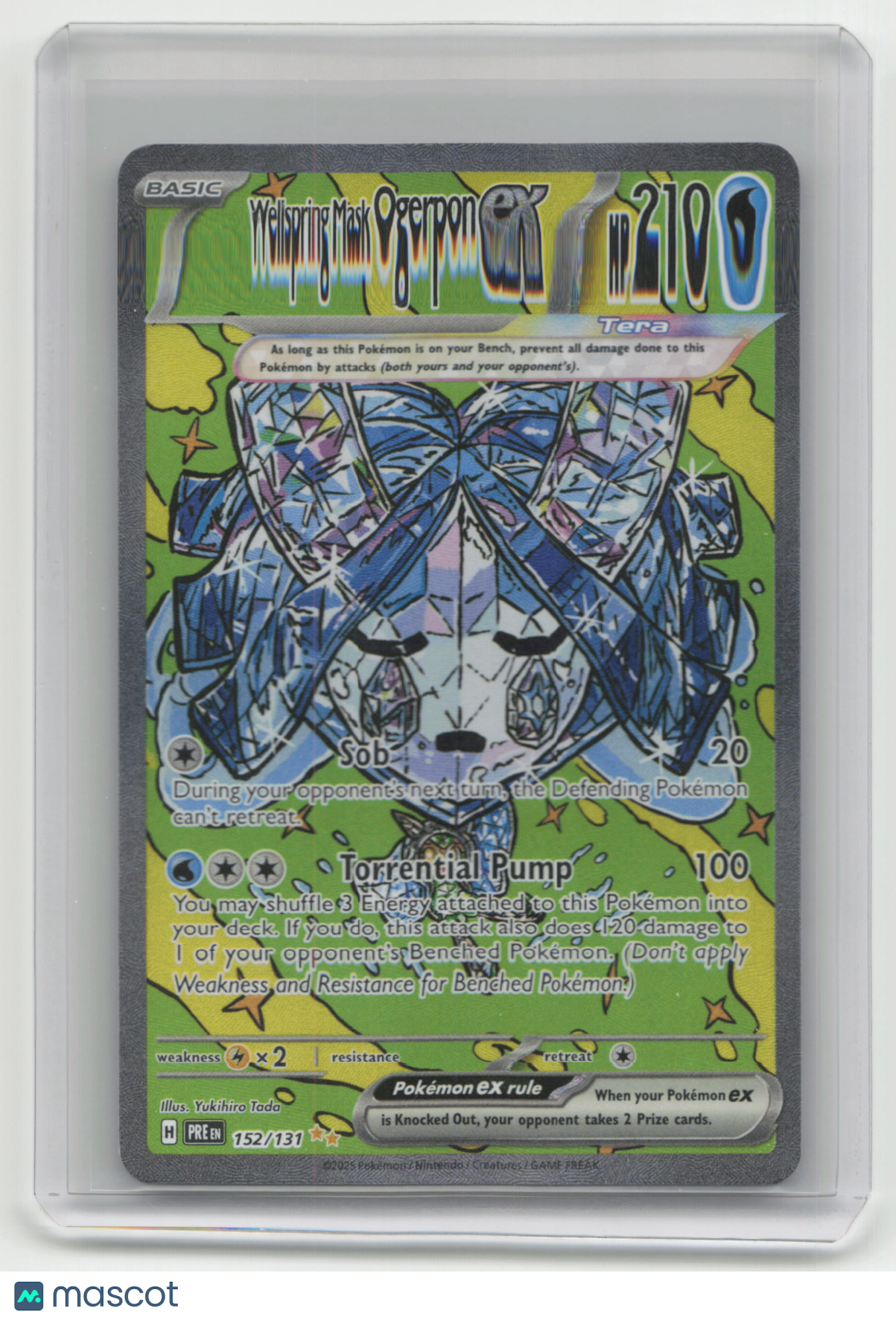 2025 Pokemon TCG Ogerpon Prismatic Evolutions #152/131