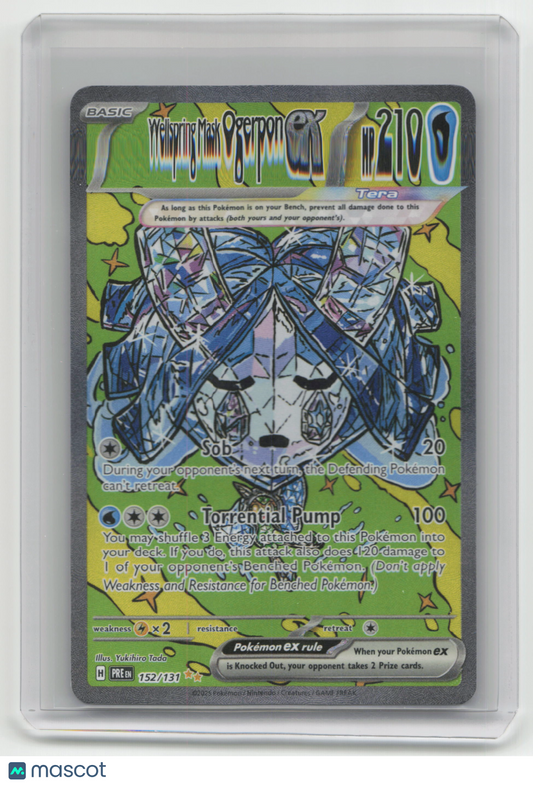 2025 Pokemon TCG Ogerpon Prismatic Evolutions #152/131