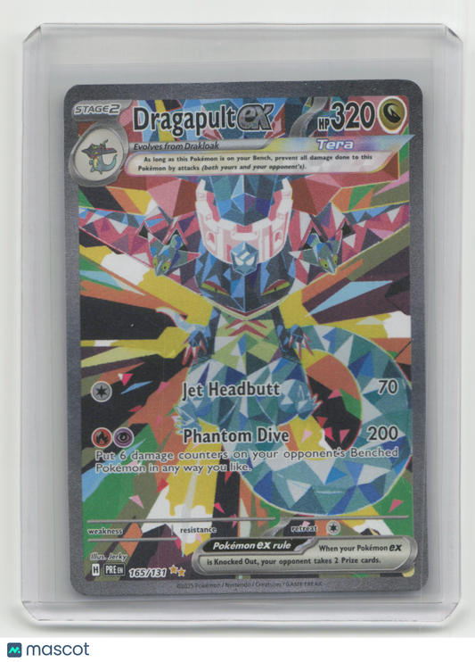 2025 Pokemon TCG Dragapult ex Prismatic Evolutions #165/131