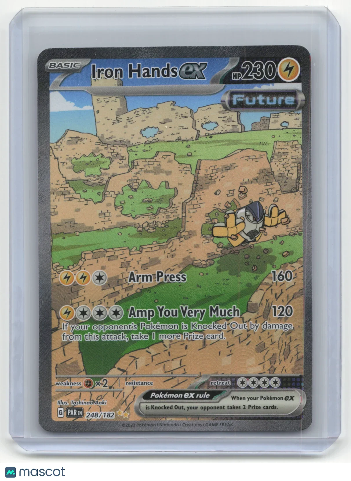 2023 Pokemon Iron Hands ex Paradox Rift #248/182 - Papa Joey's Collectibles