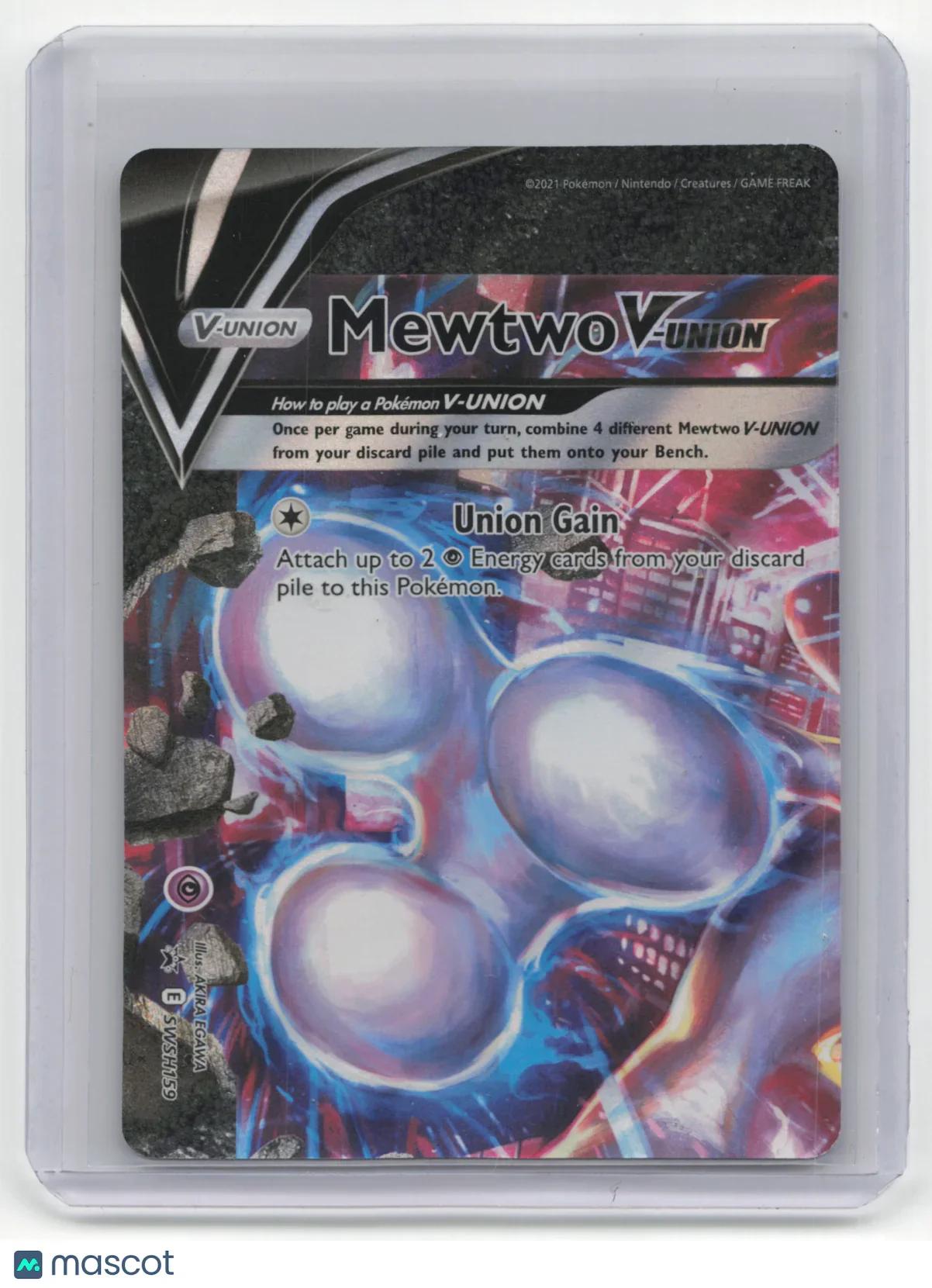 Mewtwo 2021 Pokemon V-Union #19/25 - Papa Joey's Collectibles
