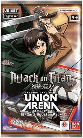 2025 Bandai Union Arena Attack on Titan Booster Pack