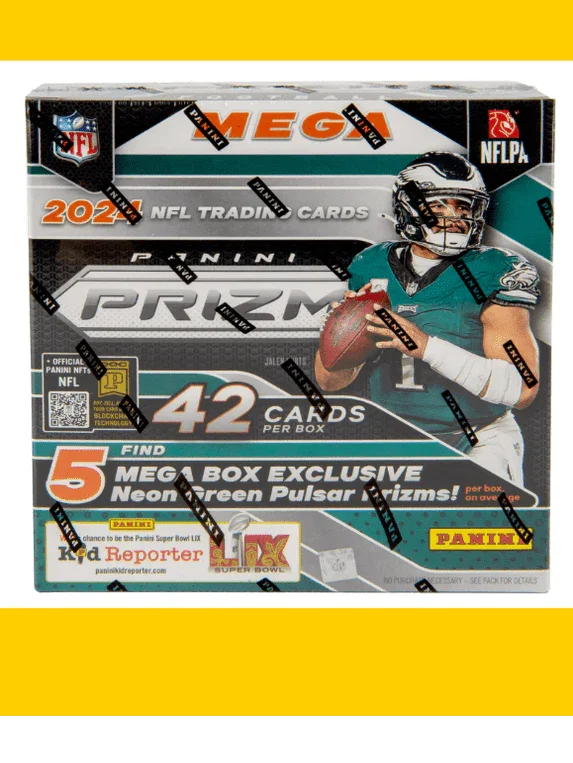 2024 Panini Prizm Football Mega Box (Wal-Mart) - Papa Joey's Collectibles