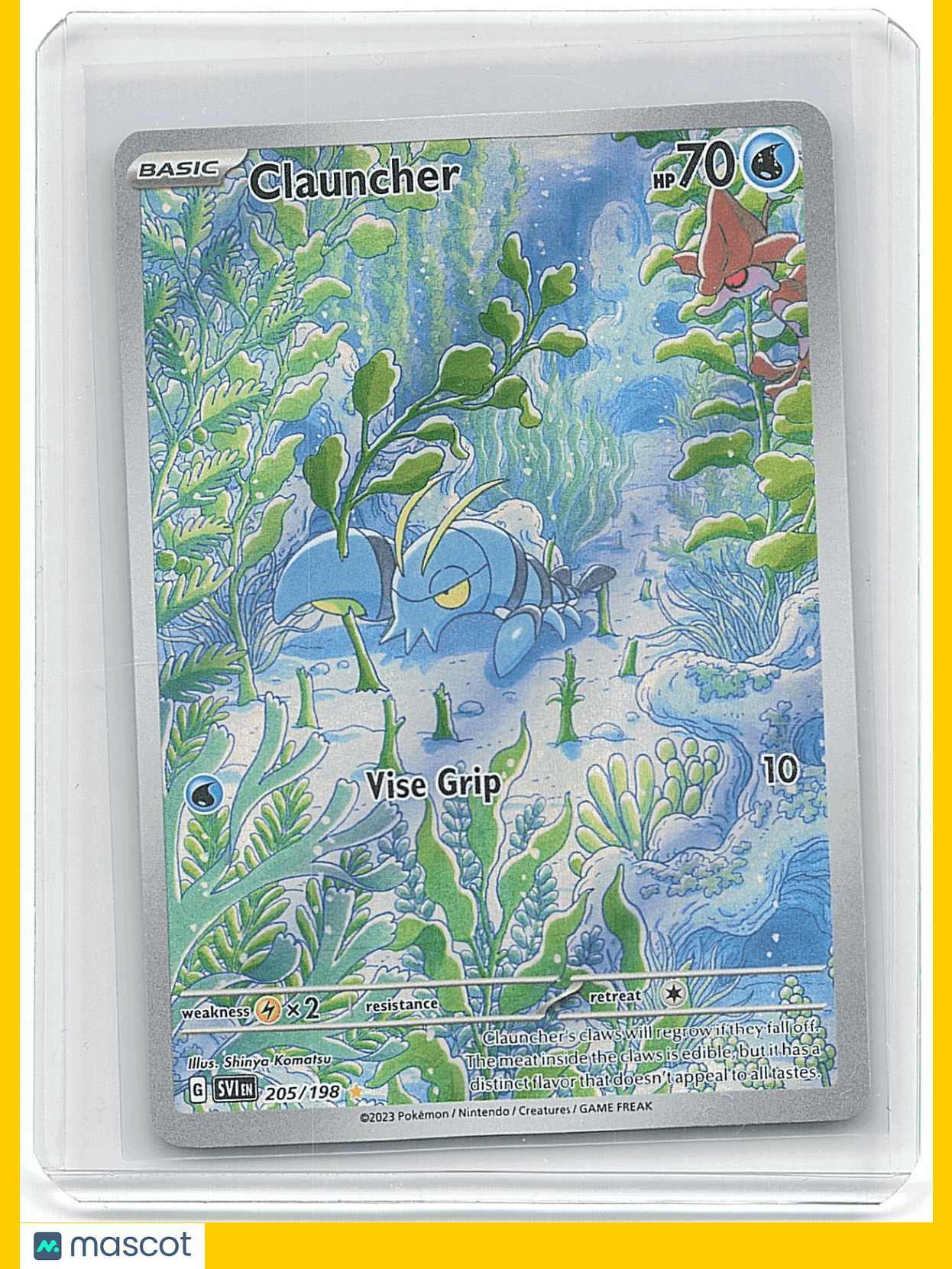 Pokemon Clauncher 2023 Pokemon #205/198